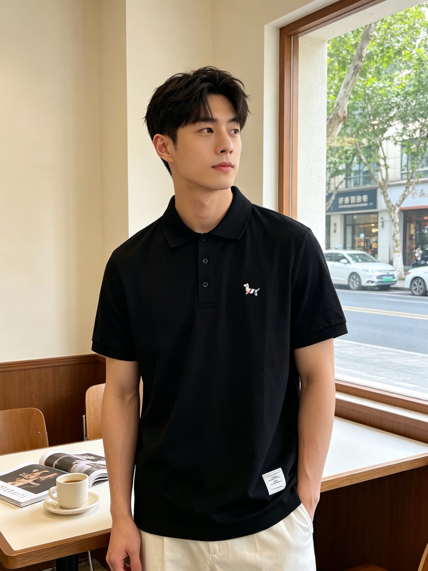 NO:842836,.Thom Browne's new and popular men's casual short-sleeved original single, high-end customization, high-end version, fashionable and versatile, popular imported fabrics, super soft and delicate to the touch, skin-friendly and comfortable to wear, high-end boutique, exquisite upper body made by the factory, very good, men's must-have items, complete three standards, size M-3XL, new trend,,thom browne, T-shirt,19860909.Thom Browne汤姆布朗砸锅卖铁都要上的新款新款原单男士休闲短袖 高端定制 高端版本 时尚百搭爆款进口面料 手感超柔软细腻 穿着亲肤舒适 高端精品 代工厂精细做上身非常赞 男士必备单品 三标齐全 码数M-3XL砸锅卖铁上新款,,thom browne,T-shirt,,Men's clothing