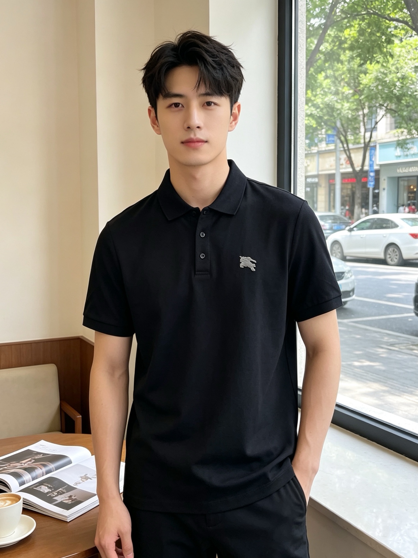 NO:837959,.Burberry exclusively supplies new original men's casual short sleeves. High-end customization. High-end version. Fashionable and versatile imported fabrics. Super soft and delicate feel. Skin-friendly and comfortable to wear. High-end boutique. The upper body is exquisitely made by the factory. A must-have item for men. Three complete standards. Size M-3XL,,burberry,burberry,T-shirt,19860909.Burberry巴宝莉独家专供新款原单男士休闲短袖 高端定制 高端版本 时尚百搭爆款进口面料 手感超柔软细腻 穿着亲肤舒适 高端精品 代工厂精细做上身非常赞 男士必备单品 三标齐全 码数M-3XL,,burberry,burberry,T-shirt,,Men's clothing