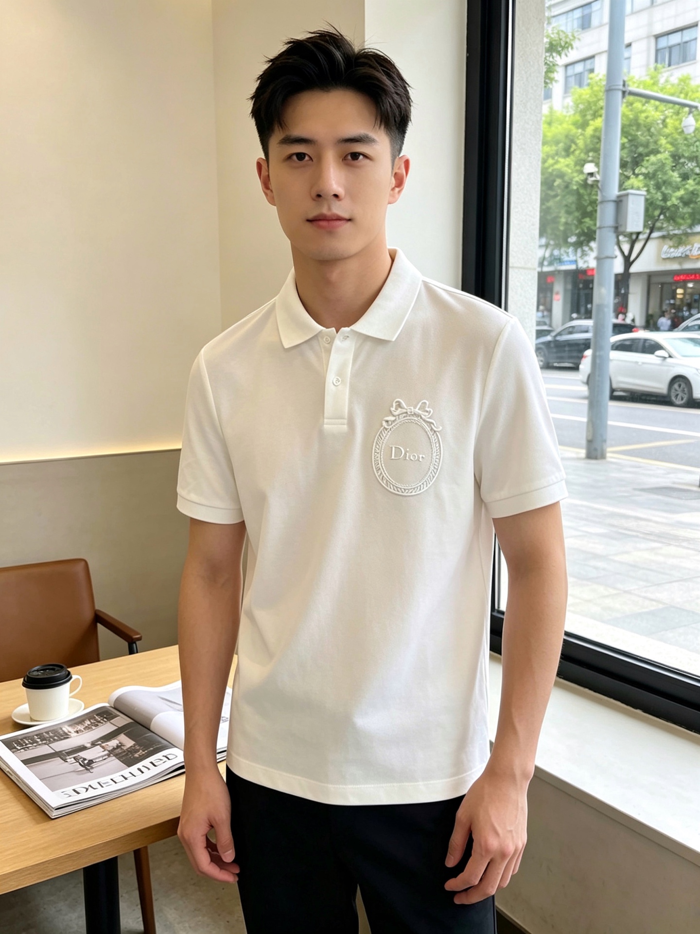 NO:916593,.Dior Dior’s new and popular new original men’s casual short-sleeved high-end customized high-end version fashionable and versatile imported fabrics super soft and delicate to the touch and comfortable to wear. High-end boutique. The upper body is exquisitely made by the factory. A must-have item for men. Three complete standards. Size M-3XL, dior, dior, T-shirt,19860909.Dior迪奥砸锅卖铁都要上的新款新款原单男士休闲短袖 高端定制 高端版本 时尚百搭爆款进口面料 手感超柔软细腻 穿着亲肤舒适 高端精品 代工厂精细做上身非常赞 男士必备单品 三标齐全 码数M-3XL,,dior,dior,T-shirt,,Men's clothing
