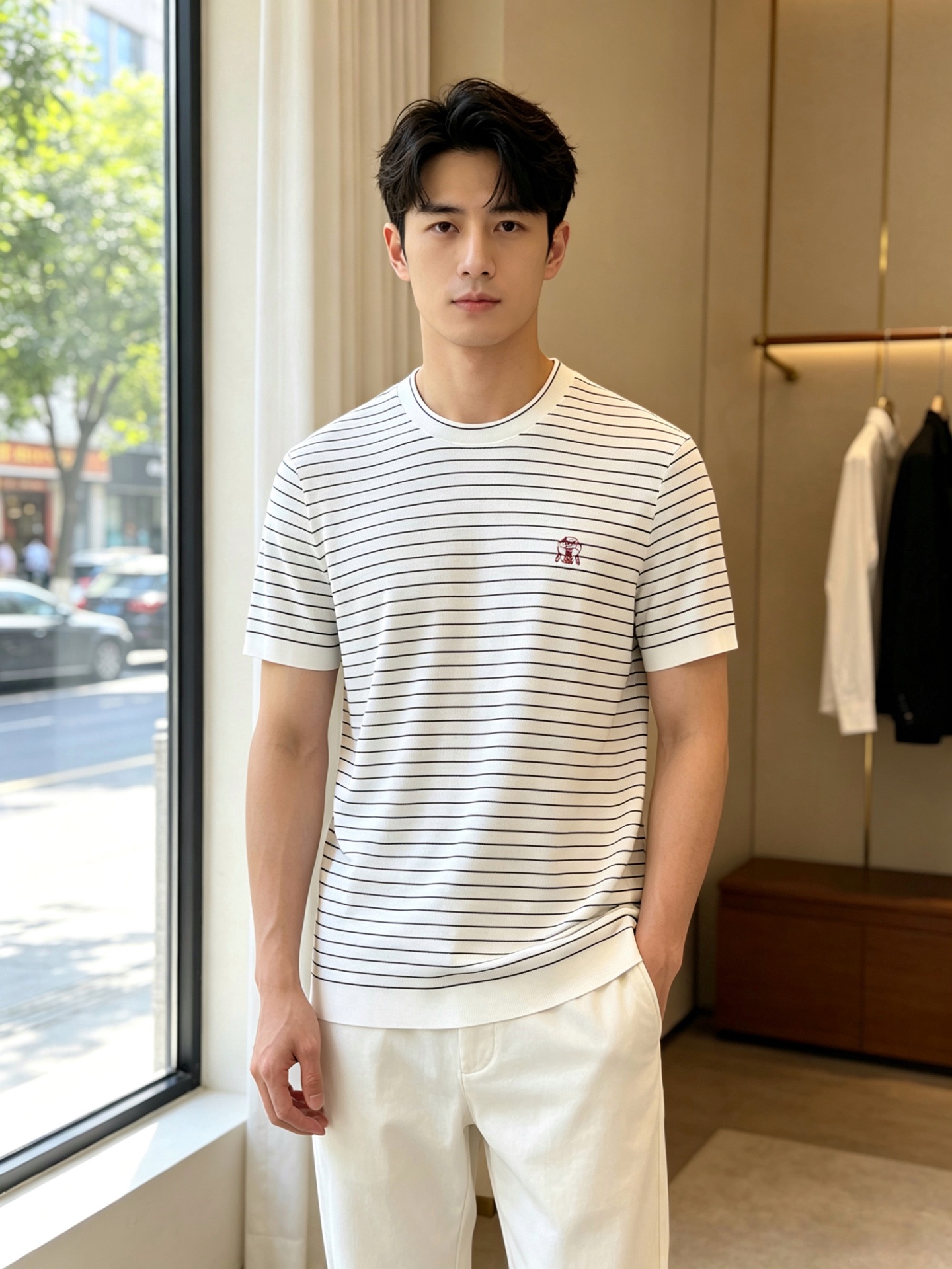 NO:842867,.BC-Brunello Cucinali Brunello Cucinali's new style, original men's casual short-sleeve, high-end customization, high-end version, fashionable and versatile, popular imported fabrics, super soft and delicate feel, skin-friendly and comfortable to wear, high-end boutique, OEM finely made upper body is very good, men's must-have items, complete three standards, code number 48-56, brunello cucinelli, T-shirt,19860909.BC-Brunello Cucinali布鲁内洛·库奇内利砸锅卖铁都要上的新款新款原单男士休闲短袖 高端定制 高端版本 时尚百搭爆款进口面料 手感超柔软细腻 穿着亲肤舒适 高端精品 代工厂精细做上身非常赞 男士必备单品 三标齐全 码数48-56砸锅卖铁上新款,,brunello cucinelli,T-shirt,,Men's clothing