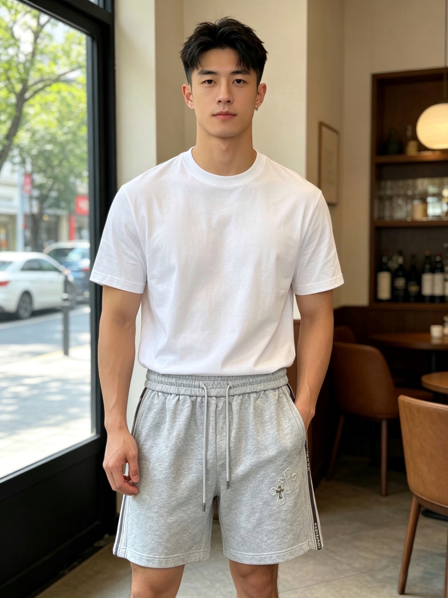 NO:842807,.Chrome hearts Chrome hearts is a new high-end version of casual shorts that everyone will buy!  Custom-made fabrics at the counter are highly breathable and comfortable, with impeccable details and brand element design concepts, reflecting high quality. It feels delicate and soft!  It presents a casual cut and the upper body shape is awesome!  Size: S-2XL new model, chrome hearts, chrome hearts, shorts,19860909.Chrome hearts克罗心砸锅卖铁都要上的新款新款 休闲短裤高端版本！专柜定制面料 透气舒适度高,细节无可挑剔,品牌元素设计理念,体现高品质.手感细腻柔软！呈现休闲裁剪,上身版型超赞！码数:S-2XL砸锅卖铁上新款,,chrome hearts,chrome hearts,shorts,,Men's clothing