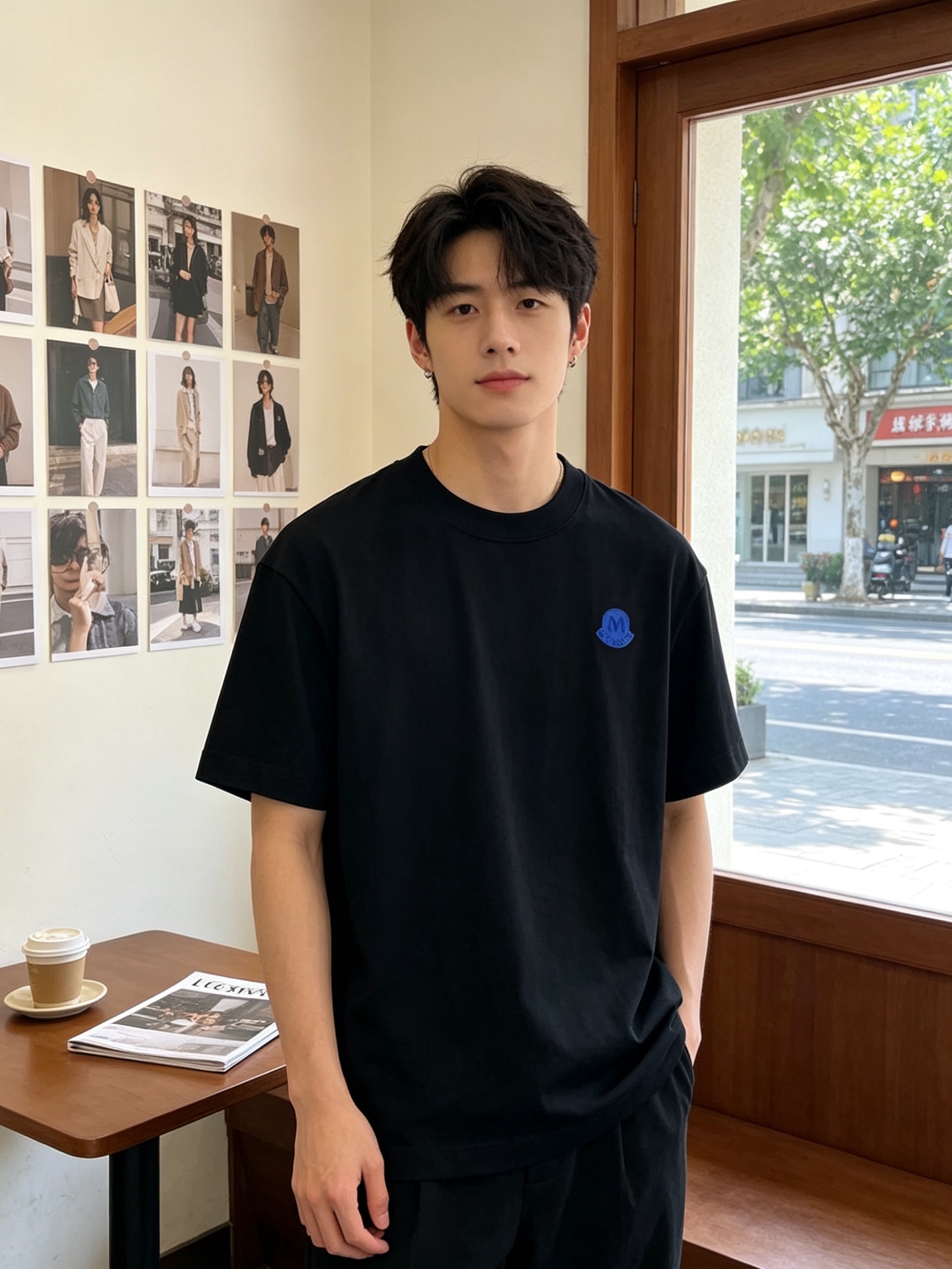 NO:842857,.Moncler's new and original men's casual short-sleeve, high-end customization, high-end version, fashionable and versatile imported fabrics, super soft and delicate to the touch, skin-friendly and comfortable to wear, high-end boutique, the upper body made by the factory is very good, a must-have item for men, complete with three standards, size M-3XL, new style, Moncler, T-shirt,19860909.Moncler蒙口砸锅卖铁都要上的新款新款原单男士休闲短袖 高端定制 高端版本 时尚百搭爆款进口面料 手感超柔软细腻 穿着亲肤舒适 高端精品 代工厂精细做上身非常赞 男士必备单品 三标齐全 码数M-3XL砸锅卖铁上新款,,Moncler,T-shirt,,Men's clothing