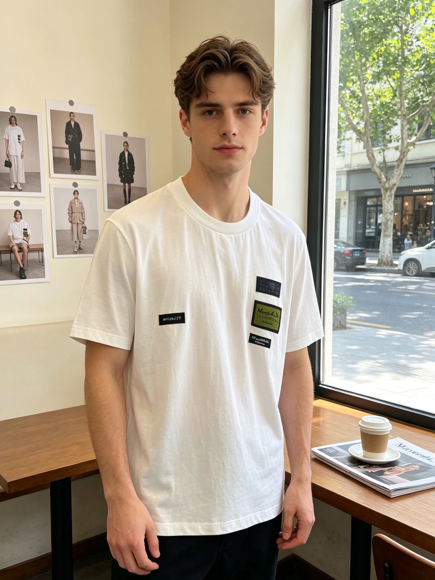 NO:916617,.Masion Margiela is a must-have new style of original men's casual short sleeves. High-end customization. High-end version. Fashionable and versatile imported fabrics. Super soft and delicate feel. Skin-friendly and comfortable to wear. High-end boutique. The upper body is finely made by the factory. It is a must-have item for men. Three complete standards. Size S-XL, masion margiela, T-shirt,19860909.Masion Margiela梅森马吉拉砸锅卖铁都要上的新款新款原单男士休闲短袖 高端定制 高端版本 时尚百搭爆款进口面料 手感超柔软细腻 穿着亲肤舒适 高端精品 代工厂精细做上身非常赞 男士必备单品 三标齐全 码数S-XL,,masion margiela,T-shirt,,Men's clothing
