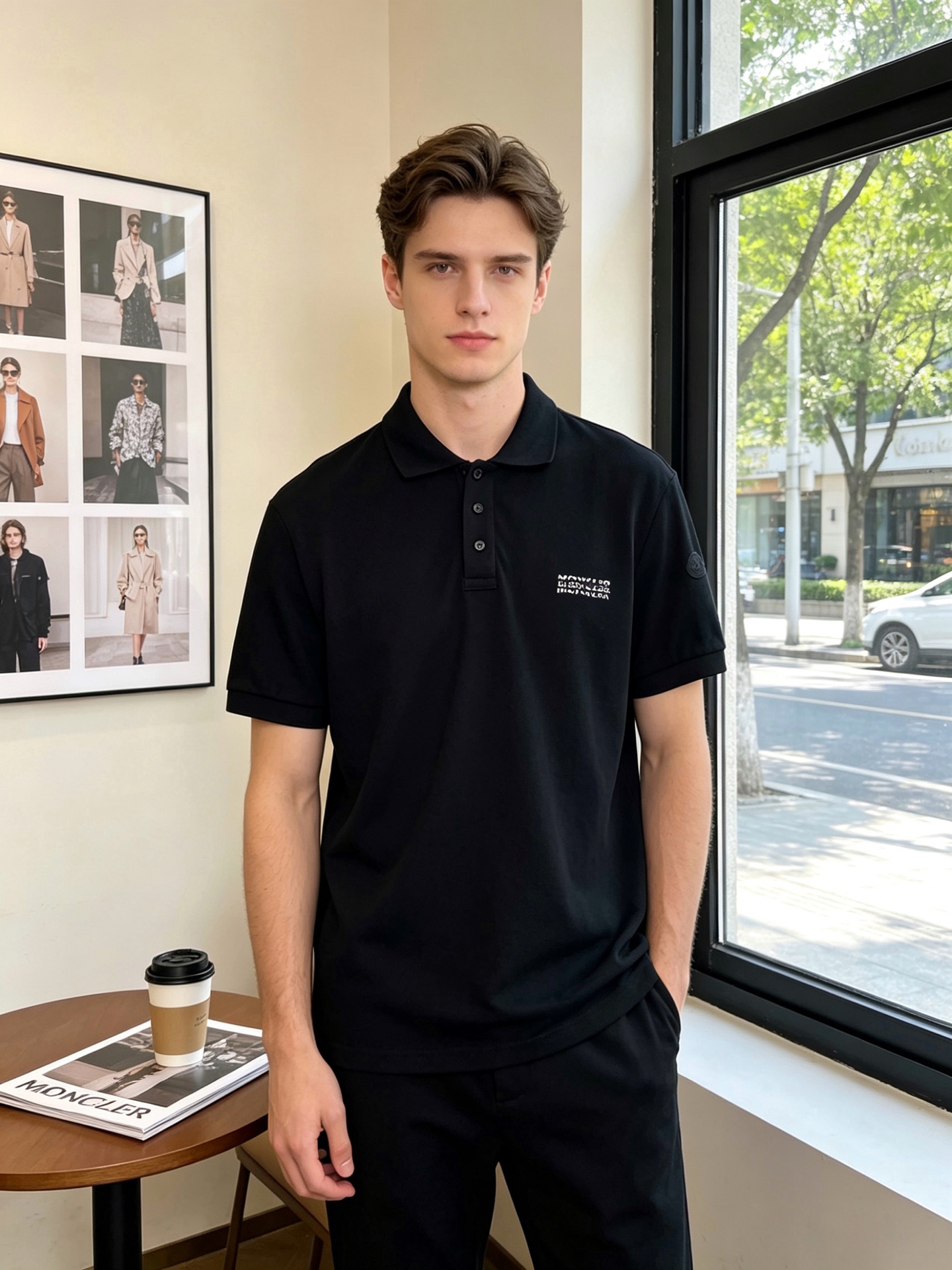 NO:916599,.Moncler's new and original men's casual short-sleeve, high-end customized, high-end version, fashionable and versatile imported fabrics, super soft and delicate to the touch, skin-friendly and comfortable to wear, high-end boutique, exquisite upper body made by the factory, very good, a must-have item for men, complete with three standards, size S-XL, Moncler, T-shirt,19860909.Moncler蒙口砸锅卖铁都要上的新款新款原单男士休闲短袖 高端定制 高端版本 时尚百搭爆款进口面料 手感超柔软细腻 穿着亲肤舒适 高端精品 代工厂精细做上身非常赞 男士必备单品 三标齐全 码数S-XL,,Moncler,T-shirt,,Men's clothing