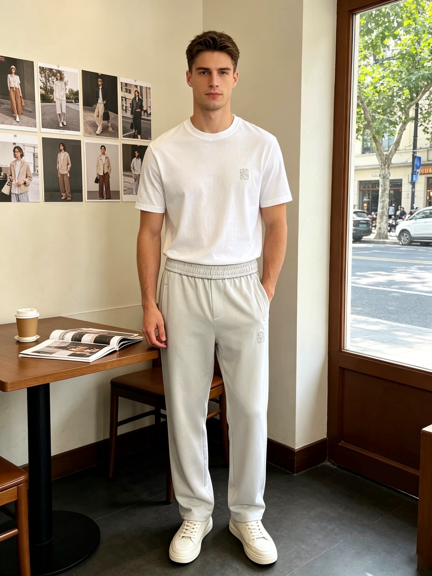 NO:836290,.LOEWE exclusive high-end version of new casual pants!  Uniquely designed counter-customized fabrics with high breathability and comfort, impeccable details, brand element design concept, reflecting high quality. It feels delicate and soft!  It presents a casual cut and the upper body shape is awesome!  Size M-3XL,,loewe,loewe,19860909.LOEWE罗意威独家专供新款休闲裤 高端版本！独特设计 专柜定制面料 透气舒适度高,细节无可挑剔,品牌元素设计理念,体现高品质.手感细腻柔软！呈现休闲裁剪,上身版型超赞！码数M-3XL,,loewe,loewe,,Men's clothing