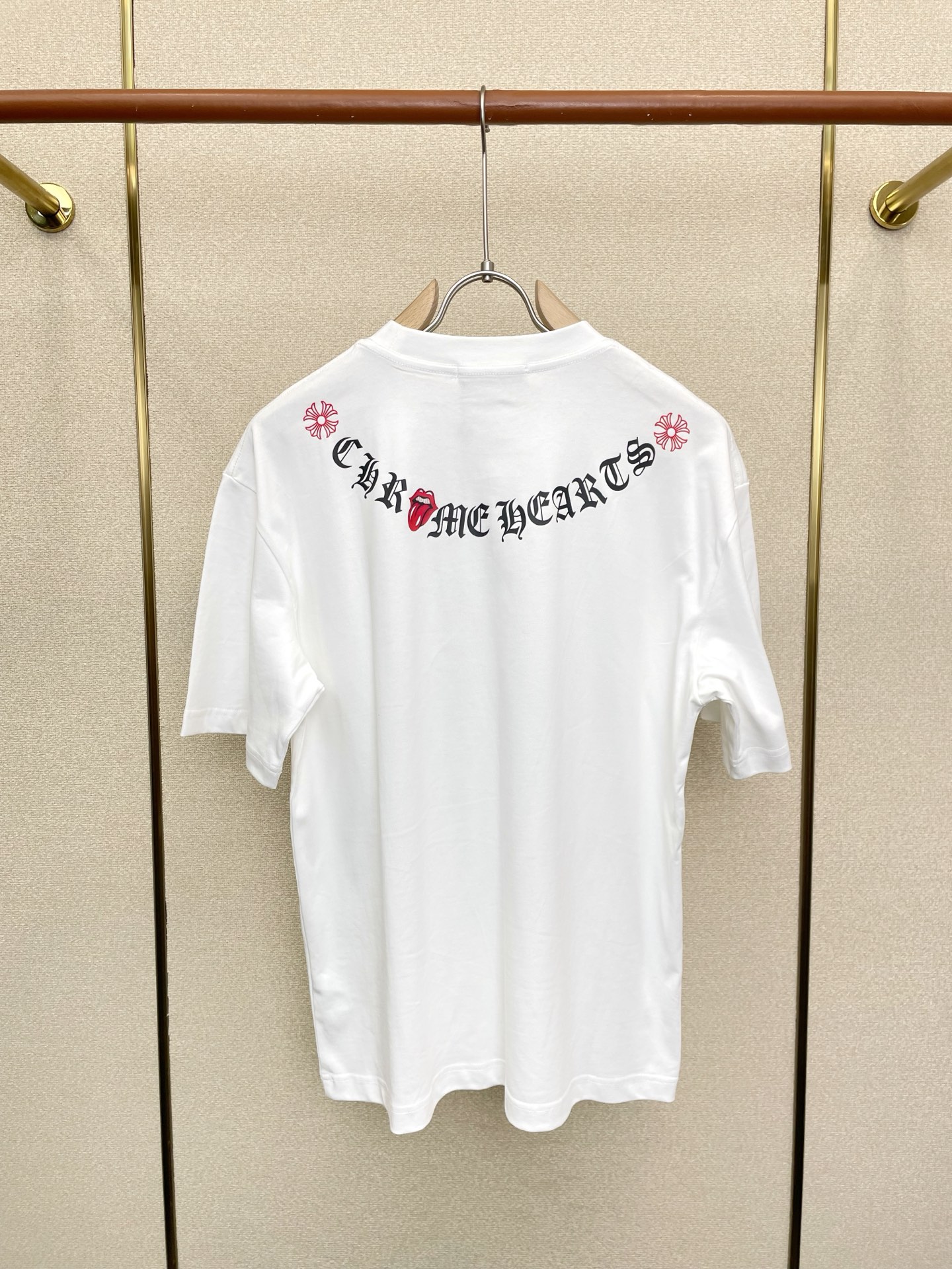 。Chrome hearts克罗心💥独家专供新款原单男士休闲短袖 高端定制 高端版本 时尚百搭爆款⚠️⚠