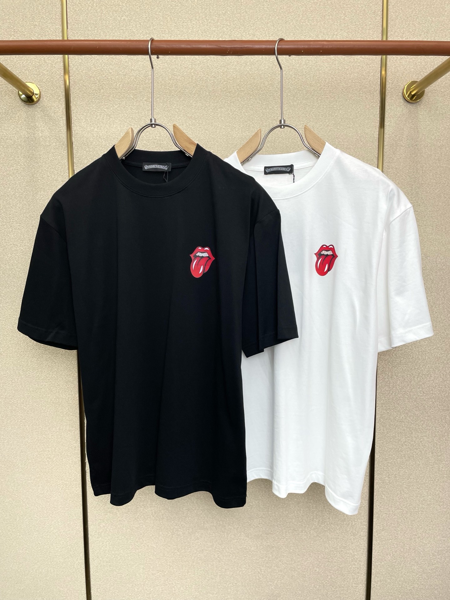 。Chrome hearts克罗心💥独家专供新款原单男士休闲短袖 高端定制 高端版本 时尚百搭爆款⚠️⚠