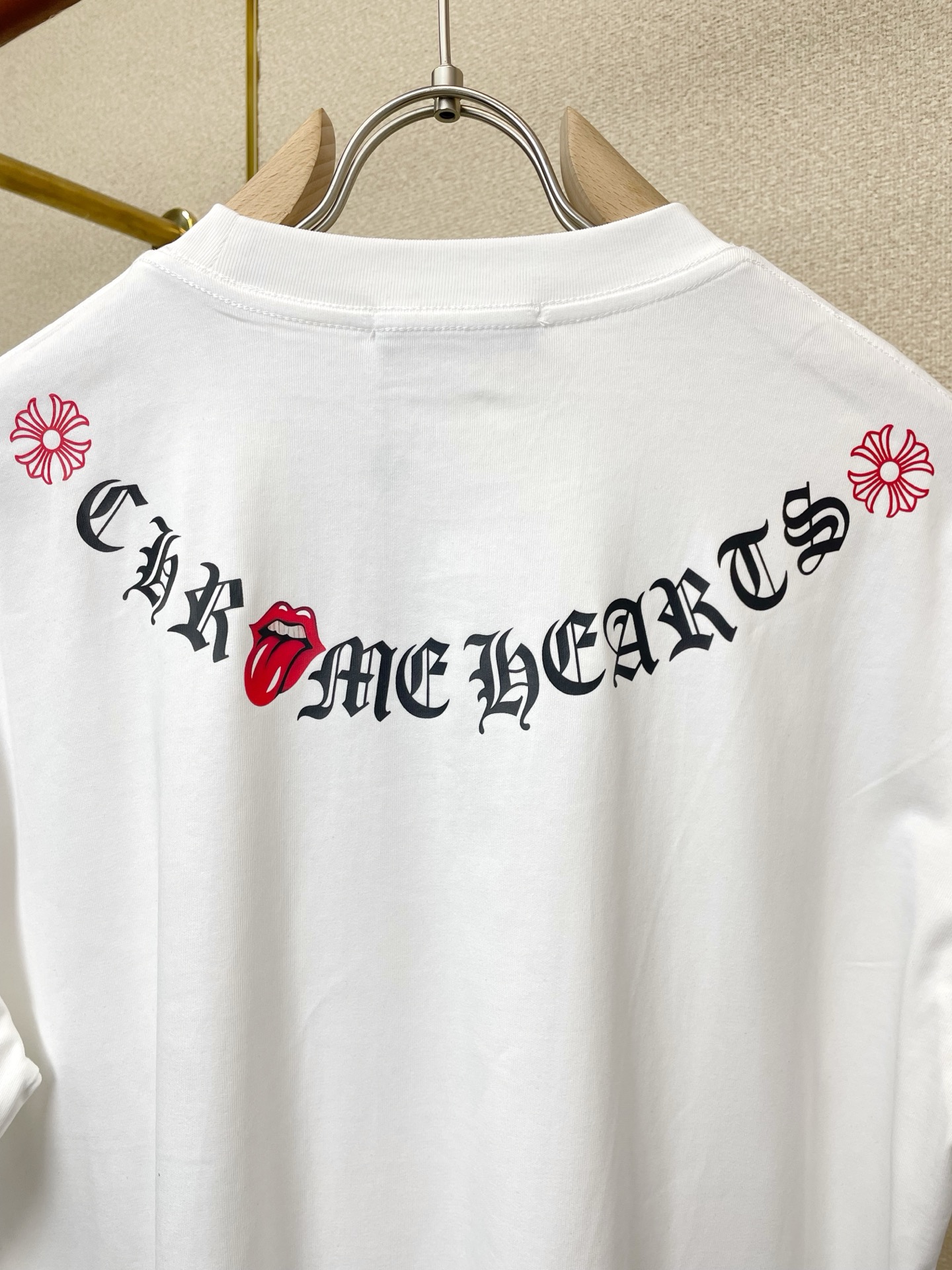 。Chrome hearts克罗心💥独家专供新款原单男士休闲短袖 高端定制 高端版本 时尚百搭爆款⚠️⚠