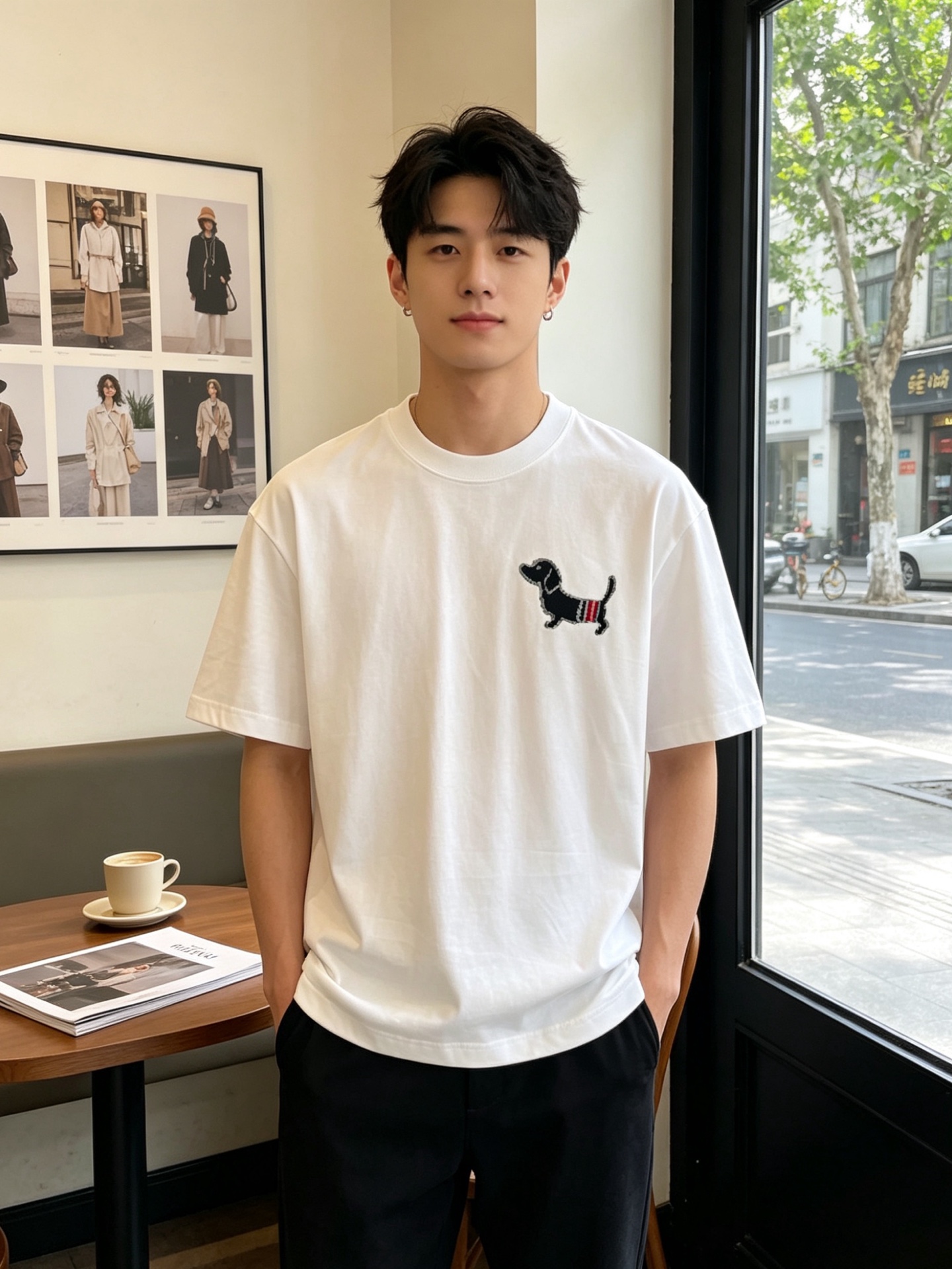 NO:837974,.Thom Browne exclusively supplies the new original men's casual short-sleeves. High-end customization. High-end version. Fashionable and versatile imported fabrics. Super soft and delicate feel. Skin-friendly and comfortable to wear. High-end boutique. The upper body is exquisitely made by the factory. A must-have item for men. Three complete standards. Size M-2XL,,thom browne, T-shirt,19860909.Thom Browne汤姆布朗独家专供新款原单男士休闲短袖 高端定制 高端版本 时尚百搭爆款进口面料 手感超柔软细腻 穿着亲肤舒适 高端精品 代工厂精细做上身非常赞 男士必备单品 三标齐全 码数M-2XL,,thom browne,T-shirt,,Men's clothing