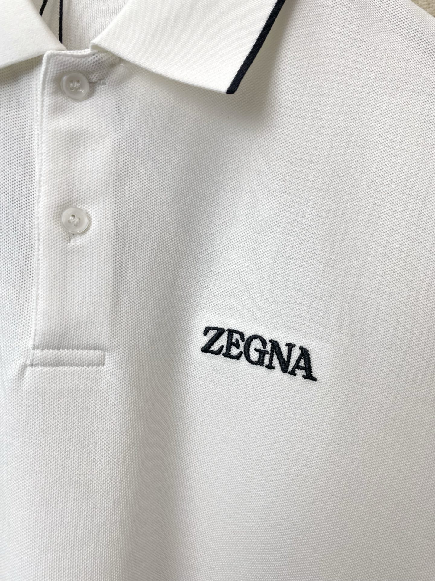 。ZEGNA杰尼亚 💥独家专供新款原单男士休闲短袖 高端定制 高端版本 时尚百搭爆款⚠️⚠️✨✨进口面料