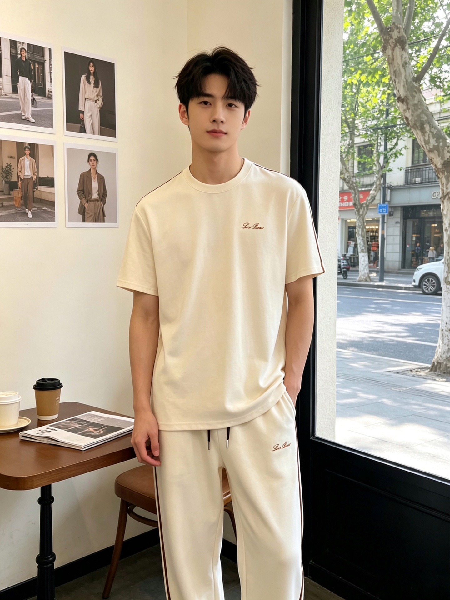 /套。Loro Piana-Loro Piana诺悠翩雅💥独家专供新款专柜同款套装，透气舒适休闲！高级感