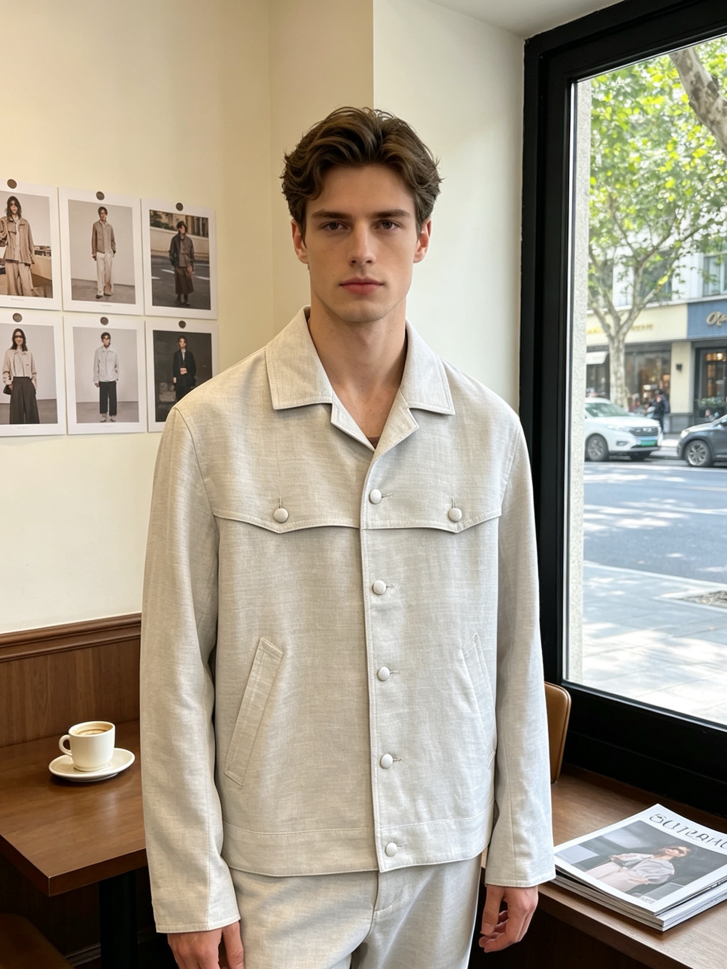 NO:916638,.LP-Loro Piana is a must-have new style original men's casual jacket. High-end customization. High version. Fashionable and versatile original imported linen fabric. Logo pattern design. Super soft and delicate feel. Skin-friendly and comfortable to wear. High-end boutique. The upper body made by the factory is very good. Men's must-have items. Three standards are complete. Sizes M-3XL, loro piana, loro piana, jackets & coats,19860909.LP-Loro Piana诺悠翩雅砸锅卖铁都要上的新款新款原单男士休闲外套 高端定制 高版本 时尚百搭爆款原版进口亚麻面料 logo图案设计 手感超柔软细腻 穿着亲肤舒适 高端精品 代工厂精细做上身非常赞 男士必备单品 三标齐全 尺码M-3XL,,loro piana,loro piana,jackets & coats,,Men's clothing