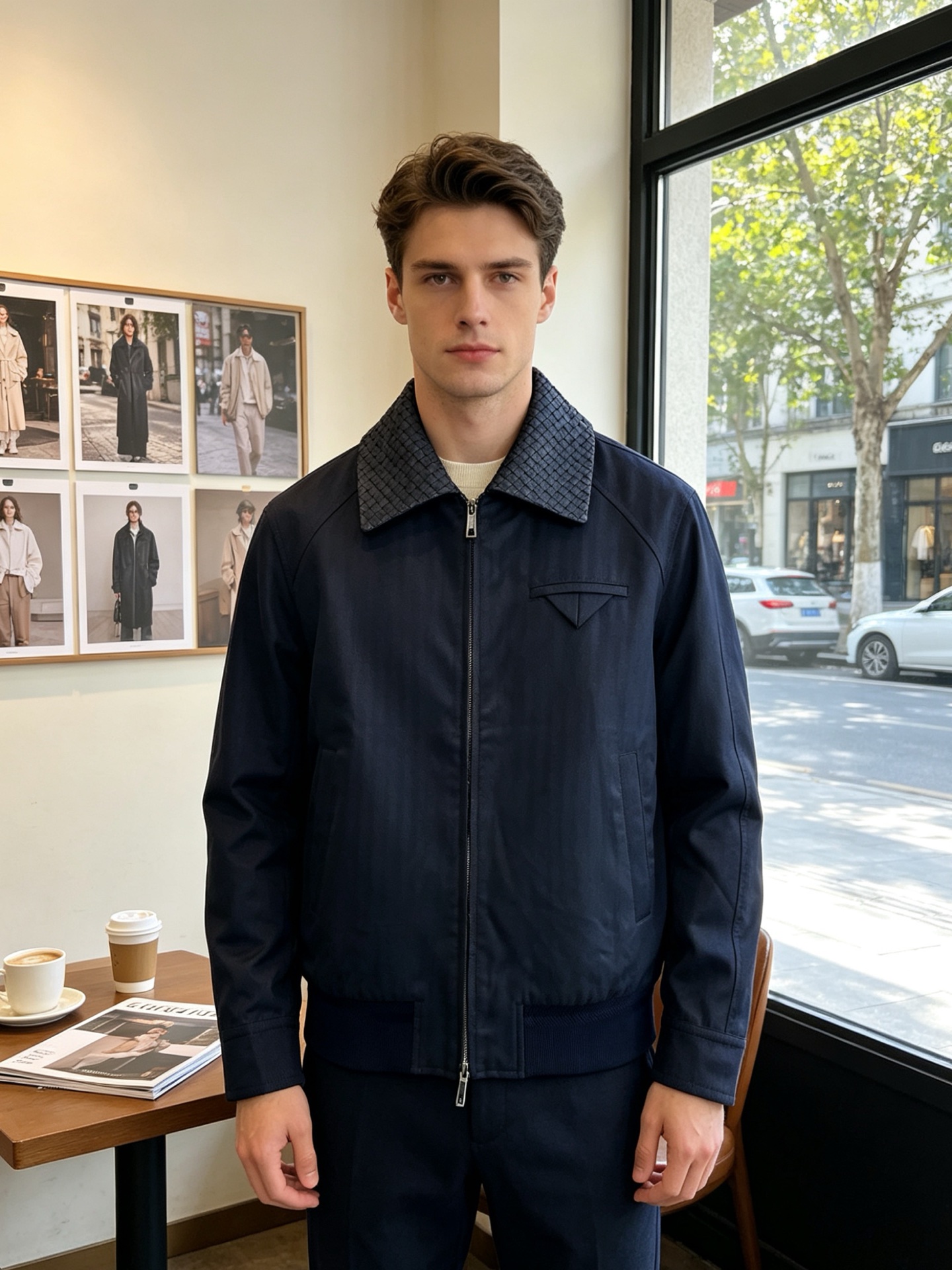 NO:916641,.Bottega Veneta Bottega Veneta is a must-have new style original men's casual jacket. High-end customization, high version, fashionable and versatile original imported linen fabric logo pattern design. Super soft and delicate feel. Skin-friendly and comfortable to wear. High-end boutique. The upper body made by the factory is very good. Men's must-have items. Three standards are complete. Sizes M-3XL,,bottega veneta,bottega veneta,jackets & coats,19860909.Bottega Veneta葆蝶家砸锅卖铁都要上的新款新款原单男士休闲外套 高端定制 高版本 时尚百搭爆款原版进口亚麻面料 logo图案设计 手感超柔软细腻 穿着亲肤舒适 高端精品 代工厂精细做上身非常赞 男士必备单品 三标齐全 尺码M-3XL,,bottega veneta,bottega veneta,jackets & coats,,Men's clothing