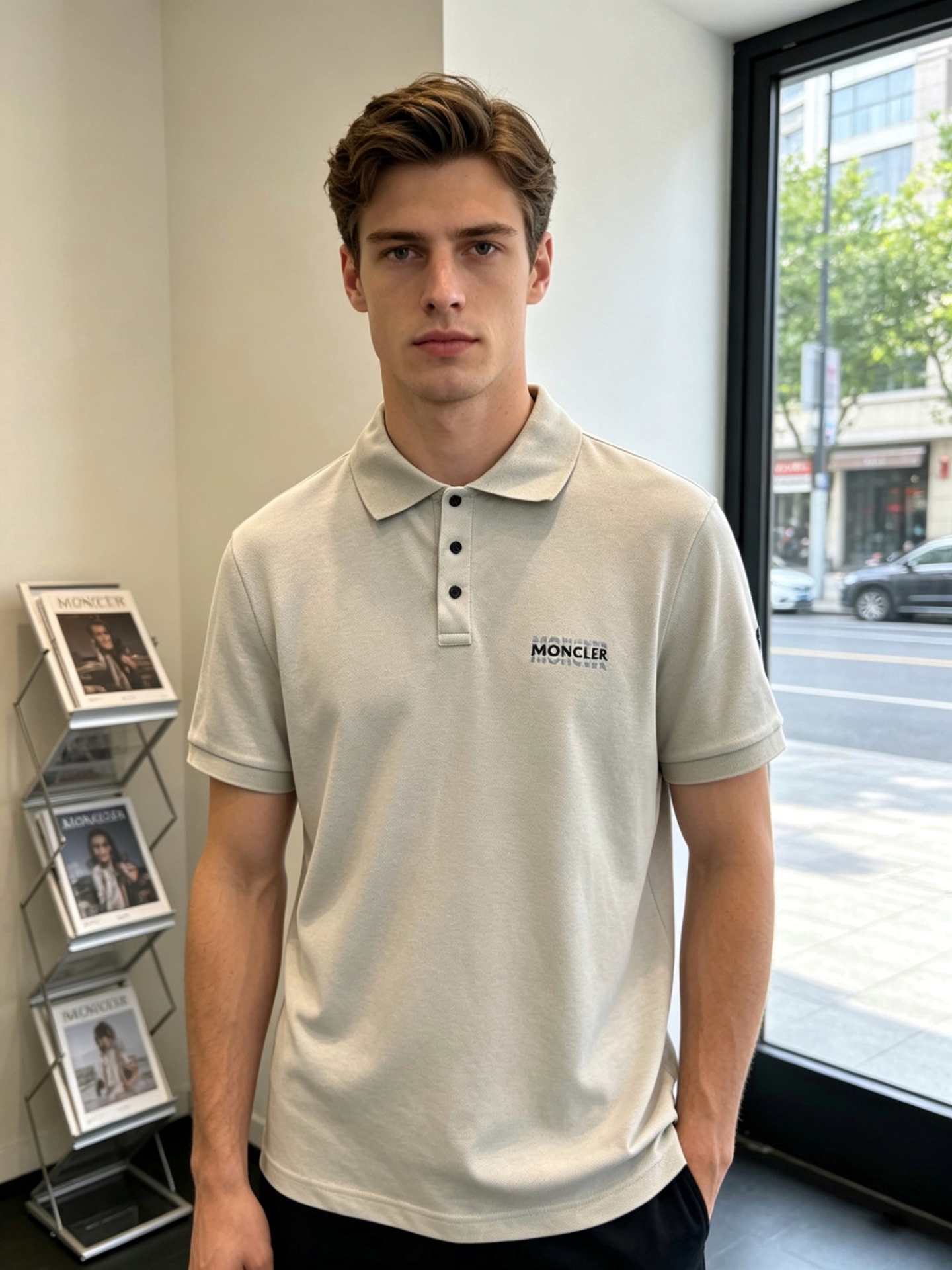 。Moncler蒙口💥独家专供新款原单男士休闲短袖 高端定制 高端版本 时尚百搭爆款⚠️⚠️✨✨进口面料