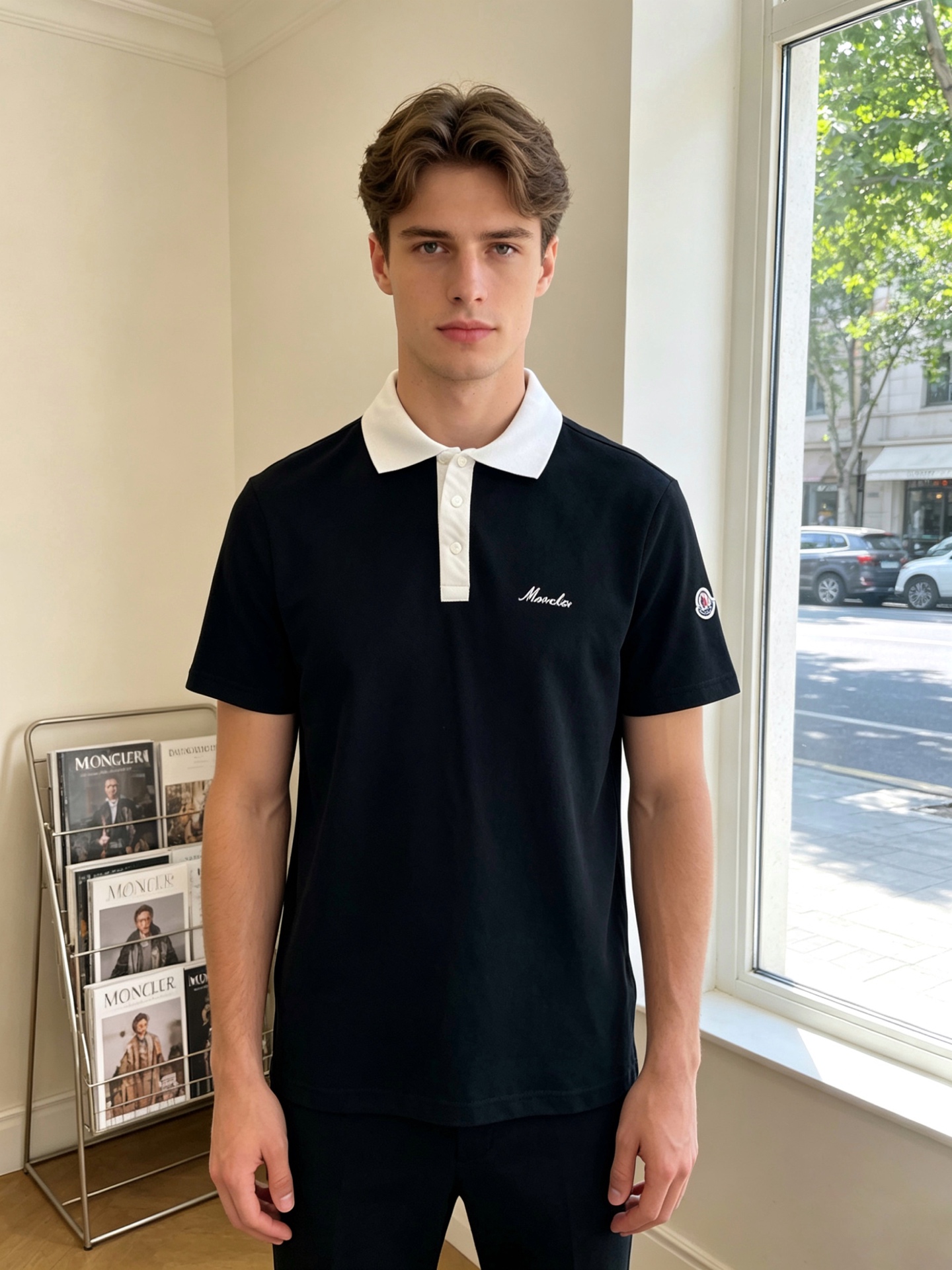 。Moncler蒙口💥独家专供新款原单男士休闲短袖 高端定制 高端版本 时尚百搭爆款⚠️⚠️✨✨进口面料