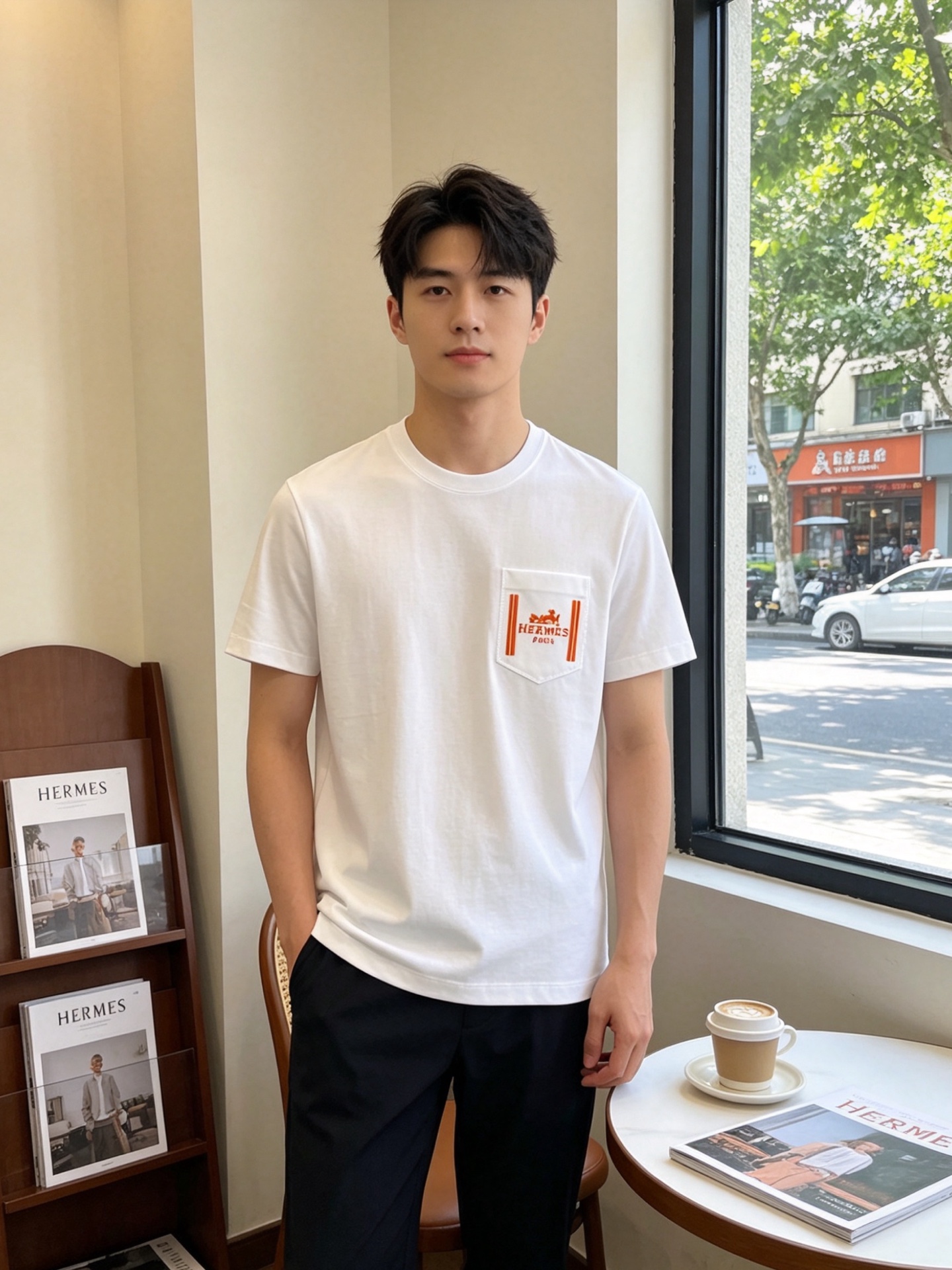 NO:837991,.Hermès exclusively offers new original men's casual short sleeves. High-end customization. High-end version. Fashionable and versatile imported fabrics. Super soft and delicate feel. Skin-friendly and comfortable to wear. High-end boutique. The upper body is exquisitely made by the factory. A must-have item for men. Complete with three standards. Size 48-56, hermes, hermes, T-shirt,19860909.Hermès爱马仕独家专供新款原单男士休闲短袖 高端定制 高端版本 时尚百搭爆款进口面料 手感超柔软细腻 穿着亲肤舒适 高端精品 代工厂精细做上身非常赞 男士必备单品 三标齐全 码数48-56,,hermes,hermes,T-shirt,,Men's clothing