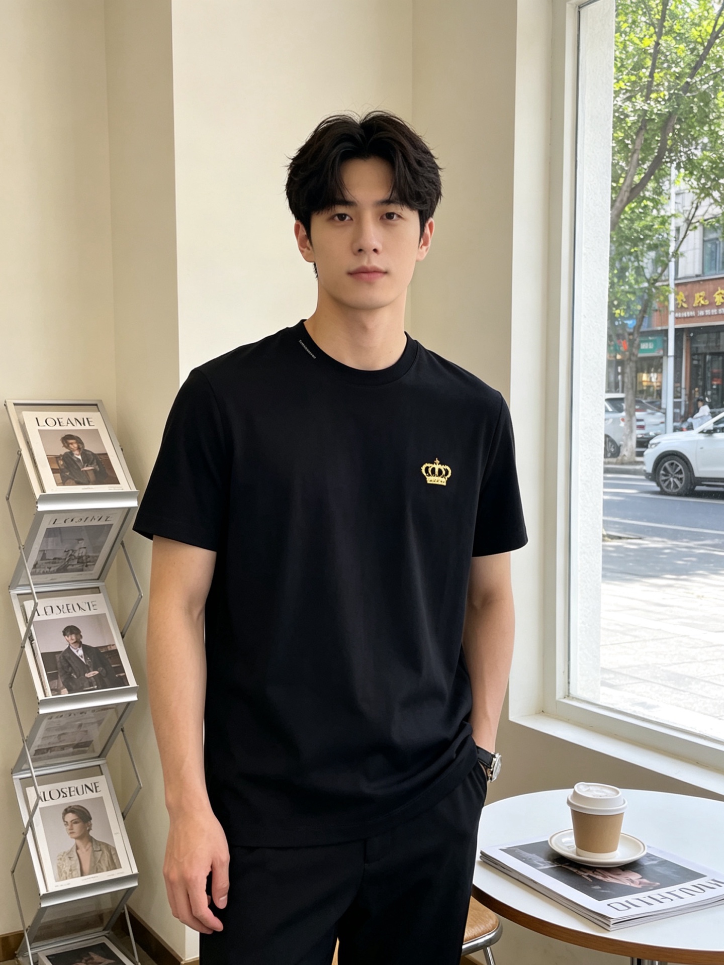 NO:845480,.Dolce&Gabbana's new original men's casual short-sleeves are sold at all times. High-end customization. High-end version. Fashionable and versatile imported fabrics. Super soft and delicate feel. Skin-friendly and comfortable to wear. High-end boutique. The OEM's finely made upper body is very good. Men's must-have items. Three standards are complete. Size 48-56. The latest new style. Dolce&Gabbana, Dolce&Gabbana, T-shirt,19860909.Dolce&Gabbana杜嘉班纳砸锅卖铁都要上的新款新款原单男士休闲短袖 高端定制 高端版本 时尚百搭爆款进口面料 手感超柔软细腻 穿着亲肤舒适 高端精品 代工厂精细做上身非常赞 男士必备单品 三标齐全 码数48-56砸锅卖铁上新款,,Dolce&Gabbana,Dolce&Gabbana,T-shirt,,Men's clothing