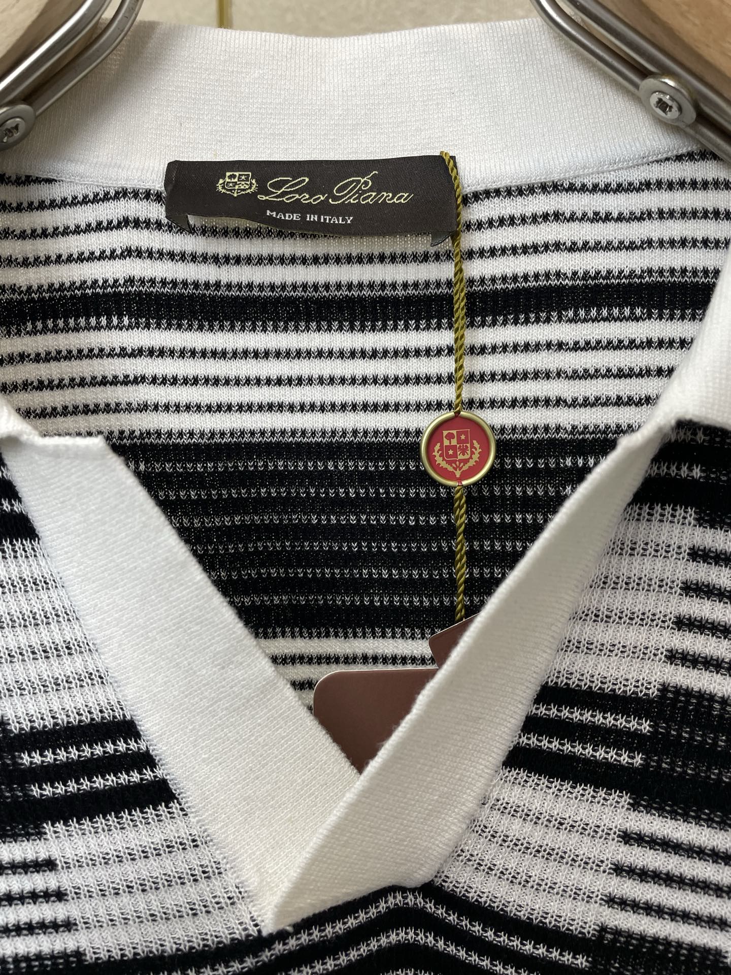 。Loro Piana-Loro Piana诺悠翩雅💥独家专供新款原单男士休闲短袖 高端定制 高端版本 