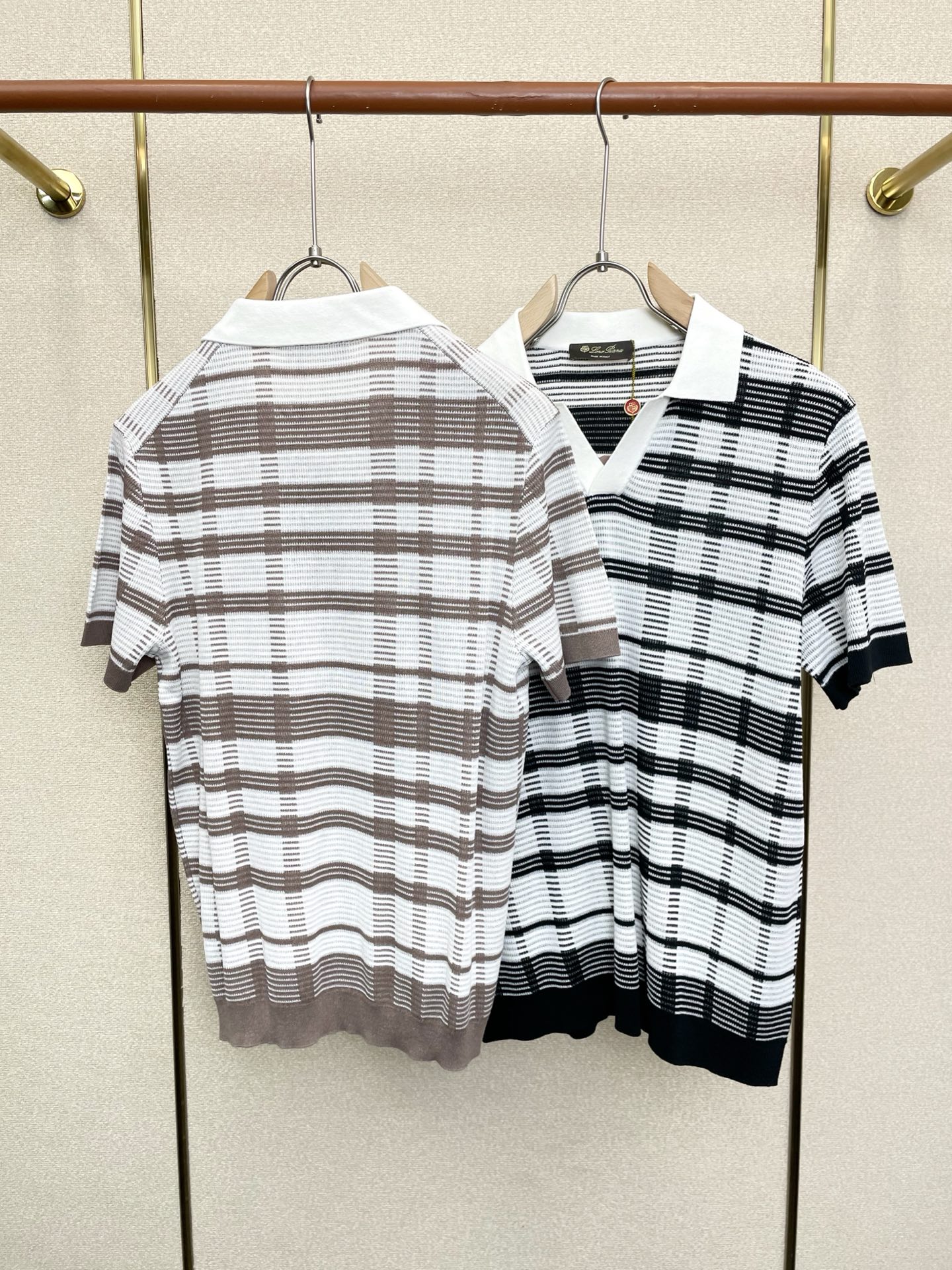 。Loro Piana-Loro Piana诺悠翩雅💥独家专供新款原单男士休闲短袖 高端定制 高端版本 