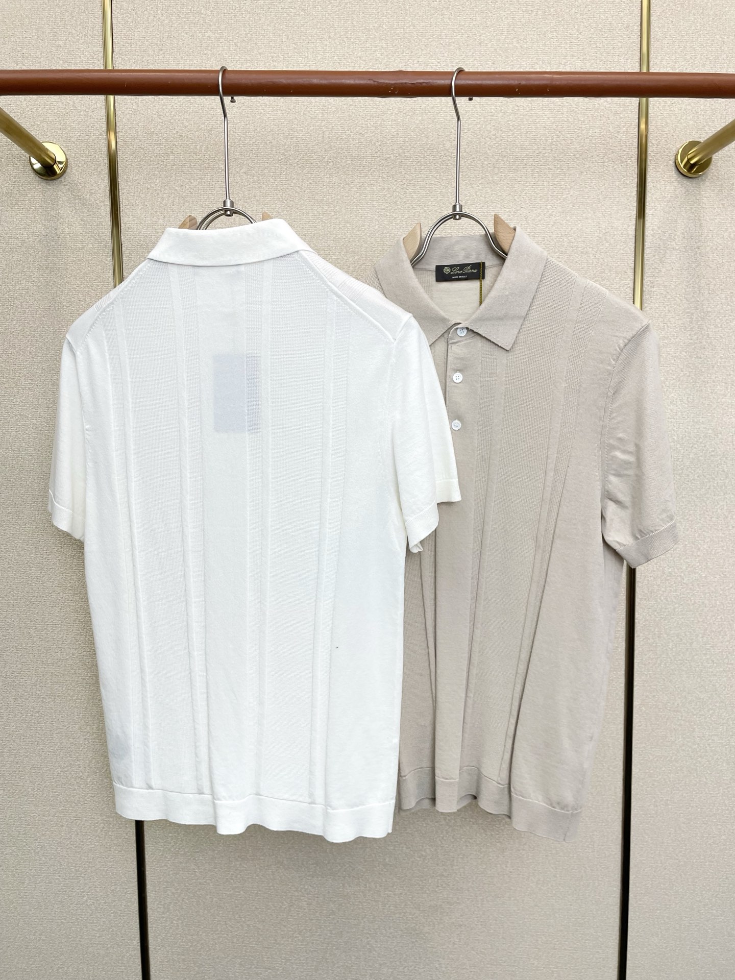 。Loro Piana-Loro Piana诺悠翩雅💥独家专供新款原单男士休闲短袖 高端定制 高端版本 