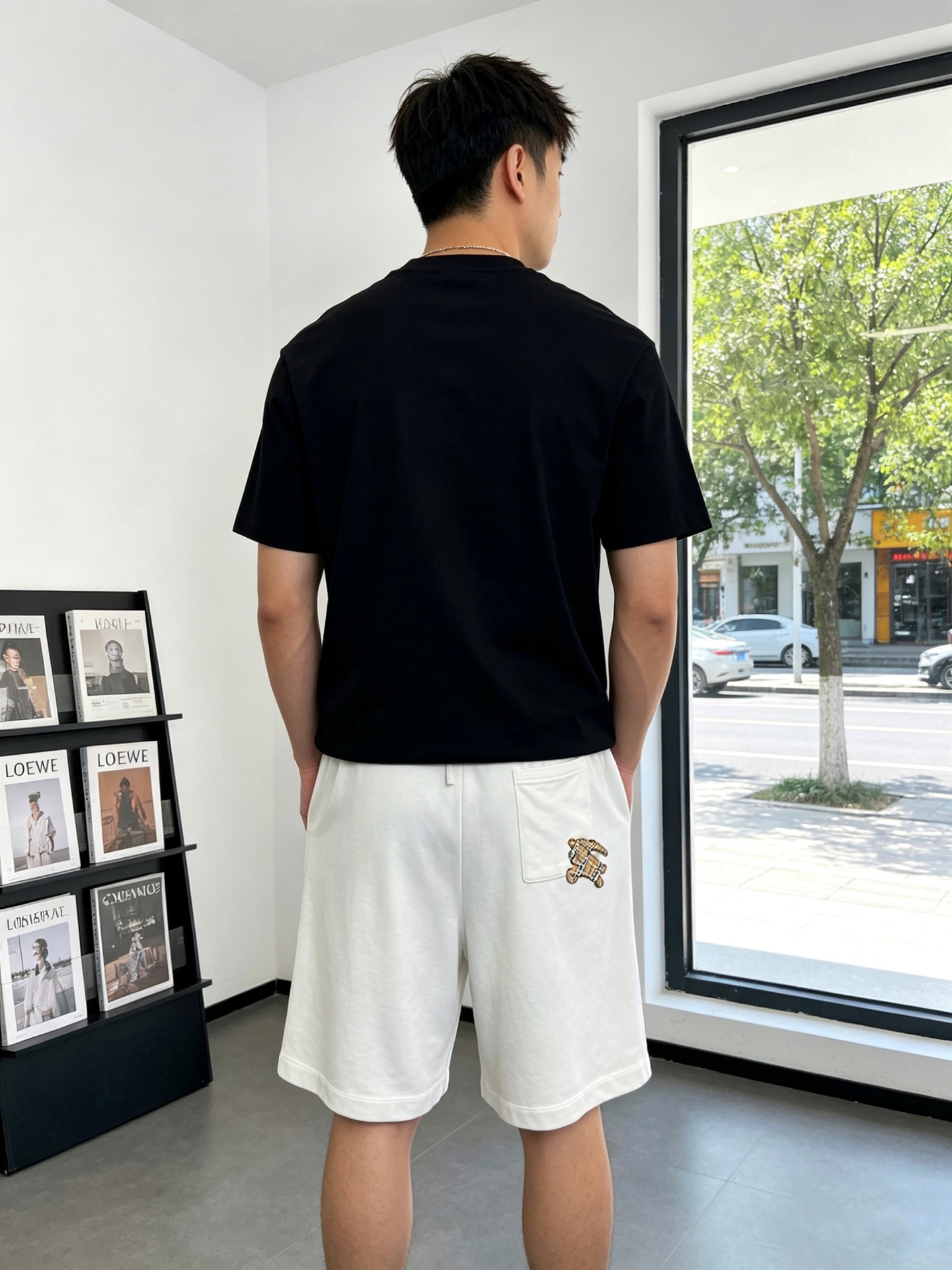 。Burberry巴宝莉💥独家专供新款休闲短裤🩳 高端版本！专柜定制面料 透气舒适度高，细节无可挑剔，品