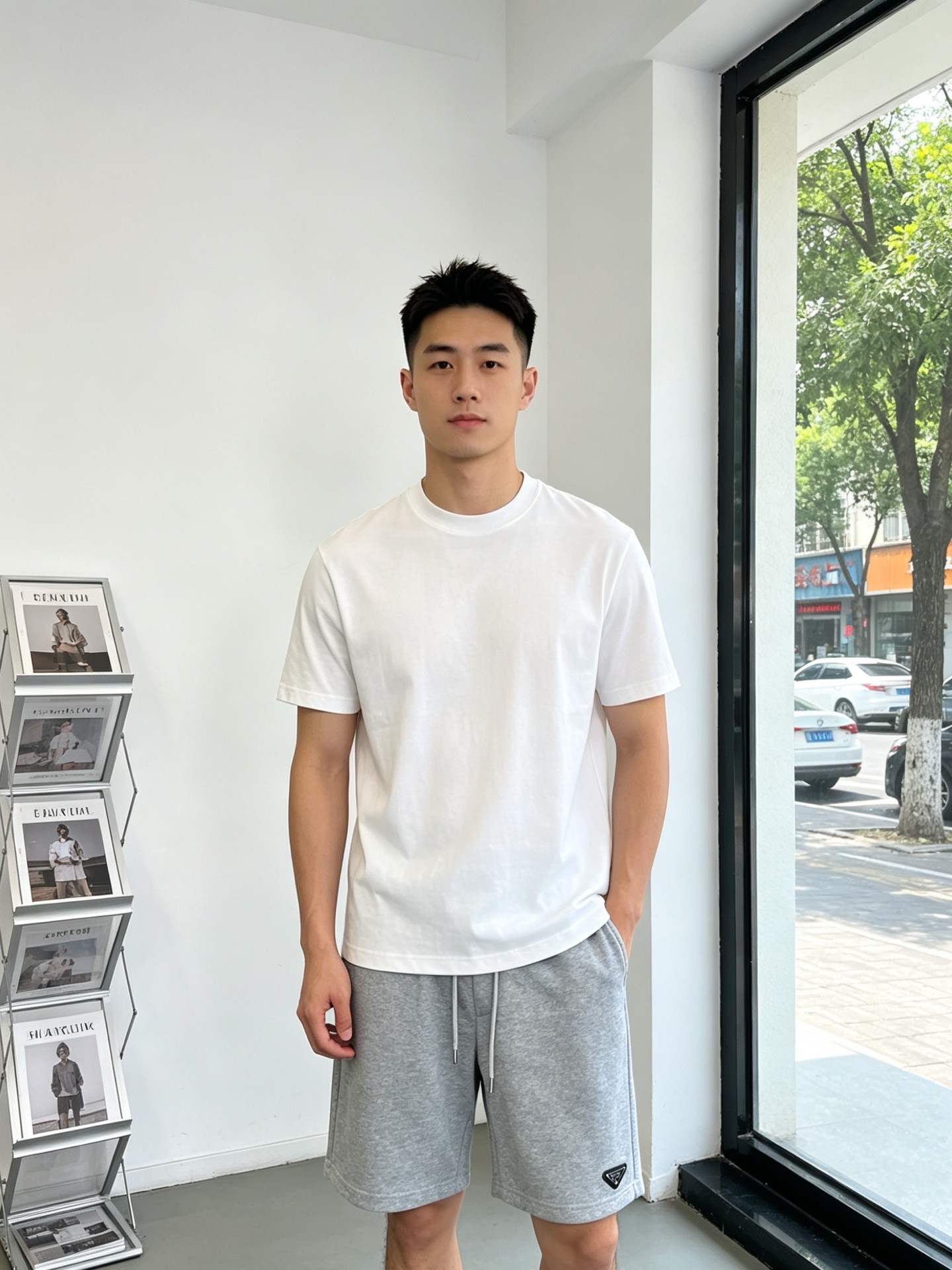 NO:845435,.Prada’s new casual shorts are a high-end version that will sell everything!  Custom-made fabrics at the counter are highly breathable and comfortable, with impeccable details and brand element design concepts, reflecting high quality. It feels delicate and soft!  It presents a casual cut and the upper body shape is awesome!  Size: M-3XL new model, prada, prada, shorts,19860909.Prada普拉达砸锅卖铁都要上的新款新款休闲短裤 高端版本！专柜定制面料 透气舒适度高,细节无可挑剔,品牌元素设计理念,体现高品质.手感细腻柔软！呈现休闲裁剪,上身版型超赞！码数: M-3XL砸锅卖铁上新款,,prada,prada,shorts,,Men's clothing