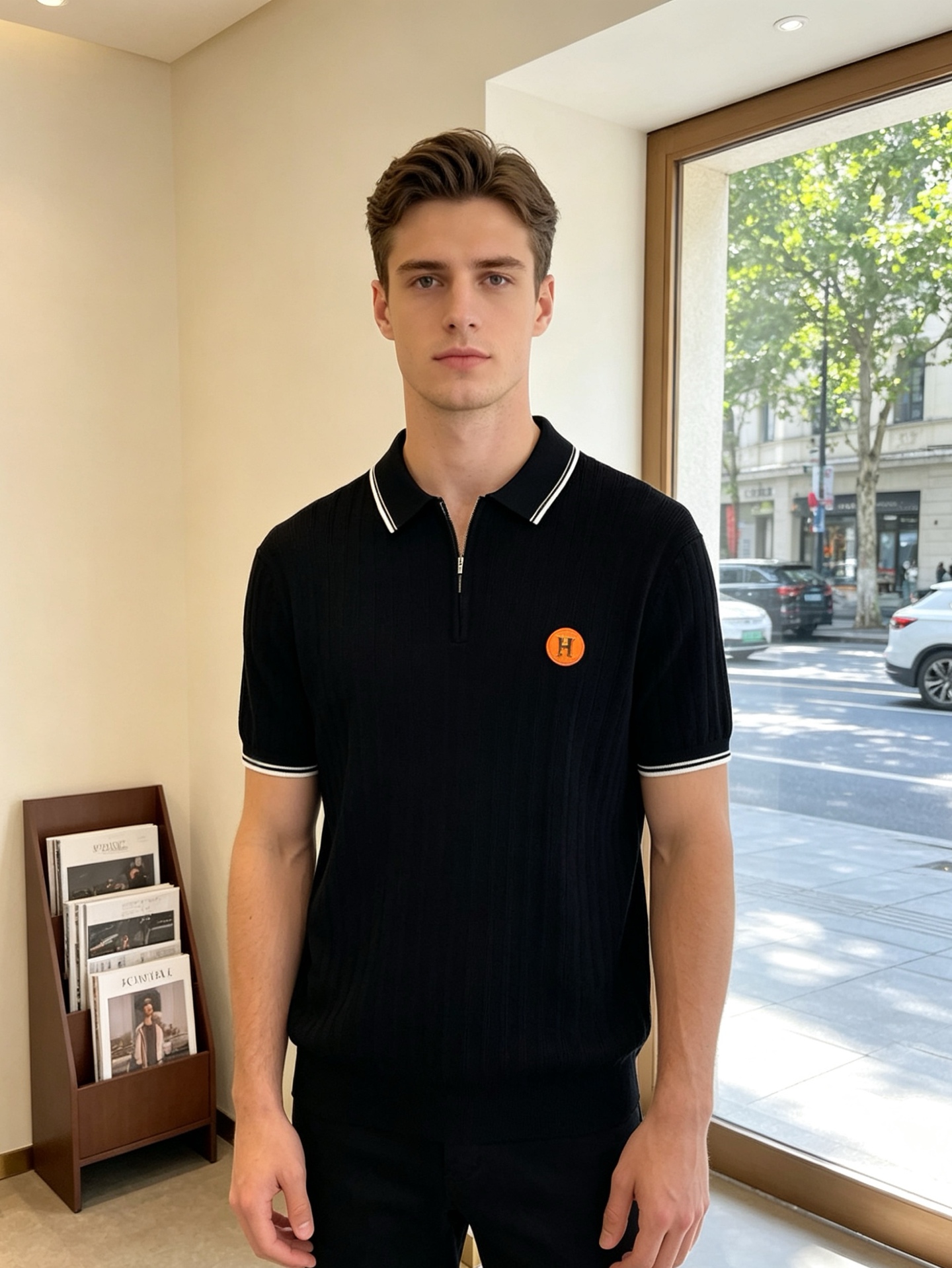 NO:840204,.Hermès exclusively offers new original men's casual short sleeves. High-end customization. High-end version. Fashionable and versatile imported fabrics. Super soft and delicate feel. Skin-friendly and comfortable to wear. High-end boutique. The upper body is exquisitely made by the factory. A must-have item for men. Three complete standards. Size M-4XL,, hermes, hermes, T-shirt,19860909.Hermès爱马仕独家专供新款原单男士休闲短袖 高端定制 高端版本 时尚百搭爆款进口面料 手感超柔软细腻 穿着亲肤舒适 高端精品 代工厂精细做上身非常赞 男士必备单品 三标齐全 码数M-4XL,,hermes,hermes,T-shirt,,Men's clothing