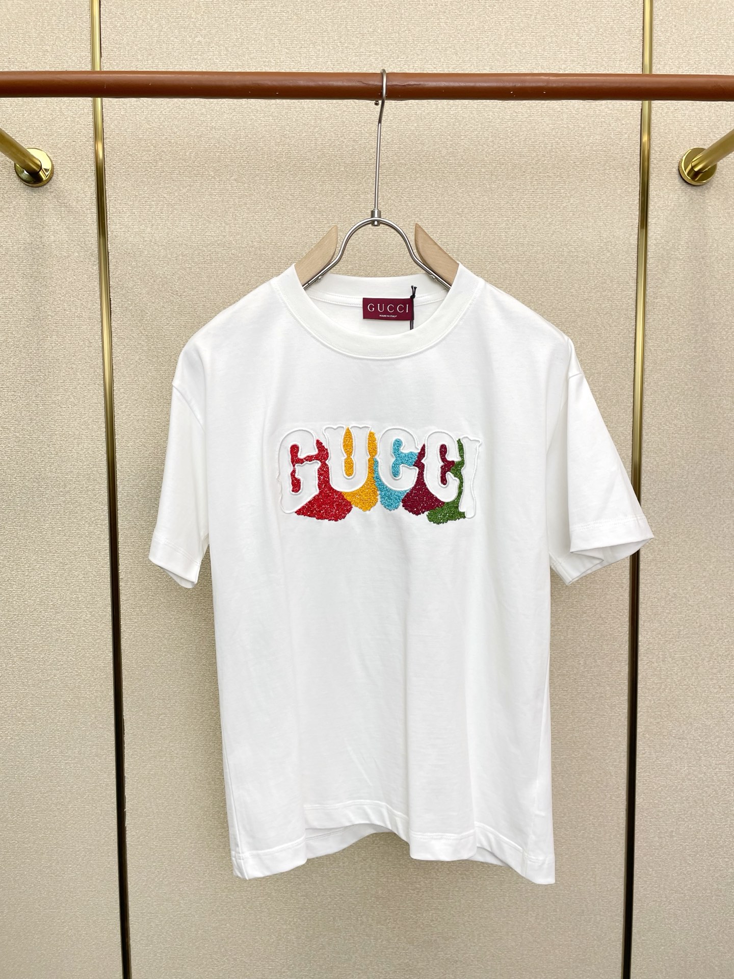 。Gucci古驰💥独家专供新款原单男士休闲短袖 高端定制 高端版本 时尚百搭爆款⚠️⚠️✨✨进口面料 手