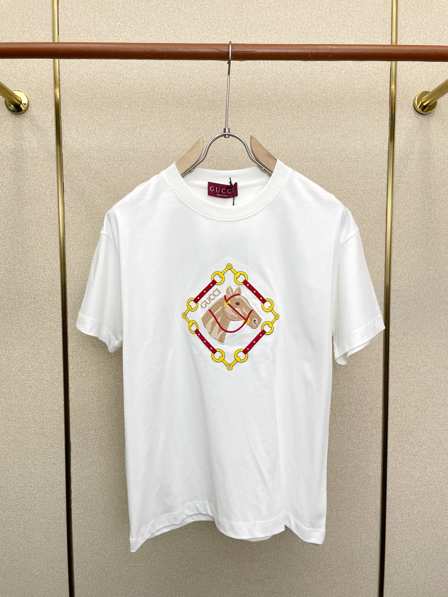 。Gucci古驰💥独家专供新款原单男士休闲短袖 高端定制 高端版本 时尚百搭爆款⚠️⚠️✨✨进口面料 手