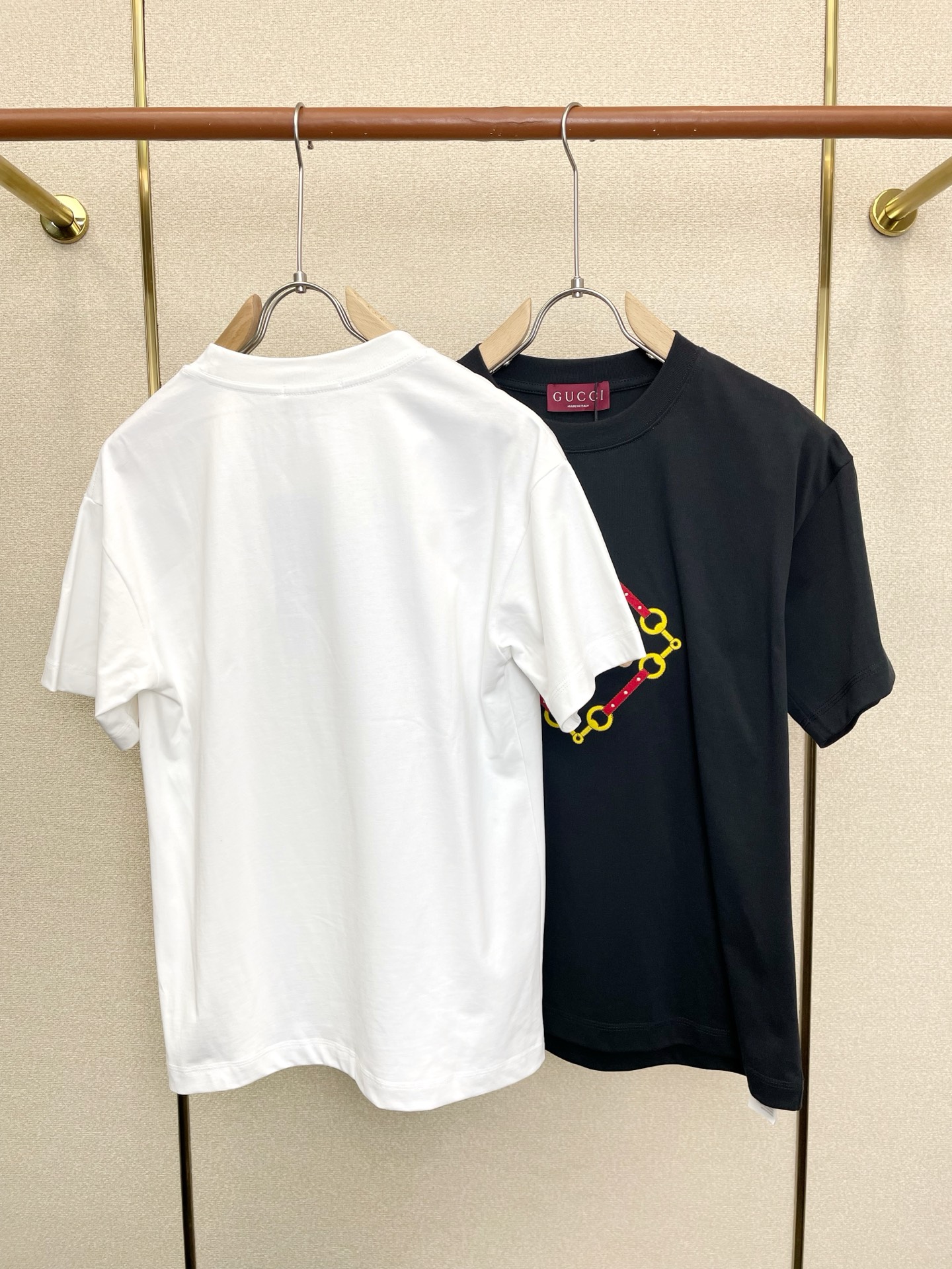 。Gucci古驰💥独家专供新款原单男士休闲短袖 高端定制 高端版本 时尚百搭爆款⚠️⚠️✨✨进口面料 手