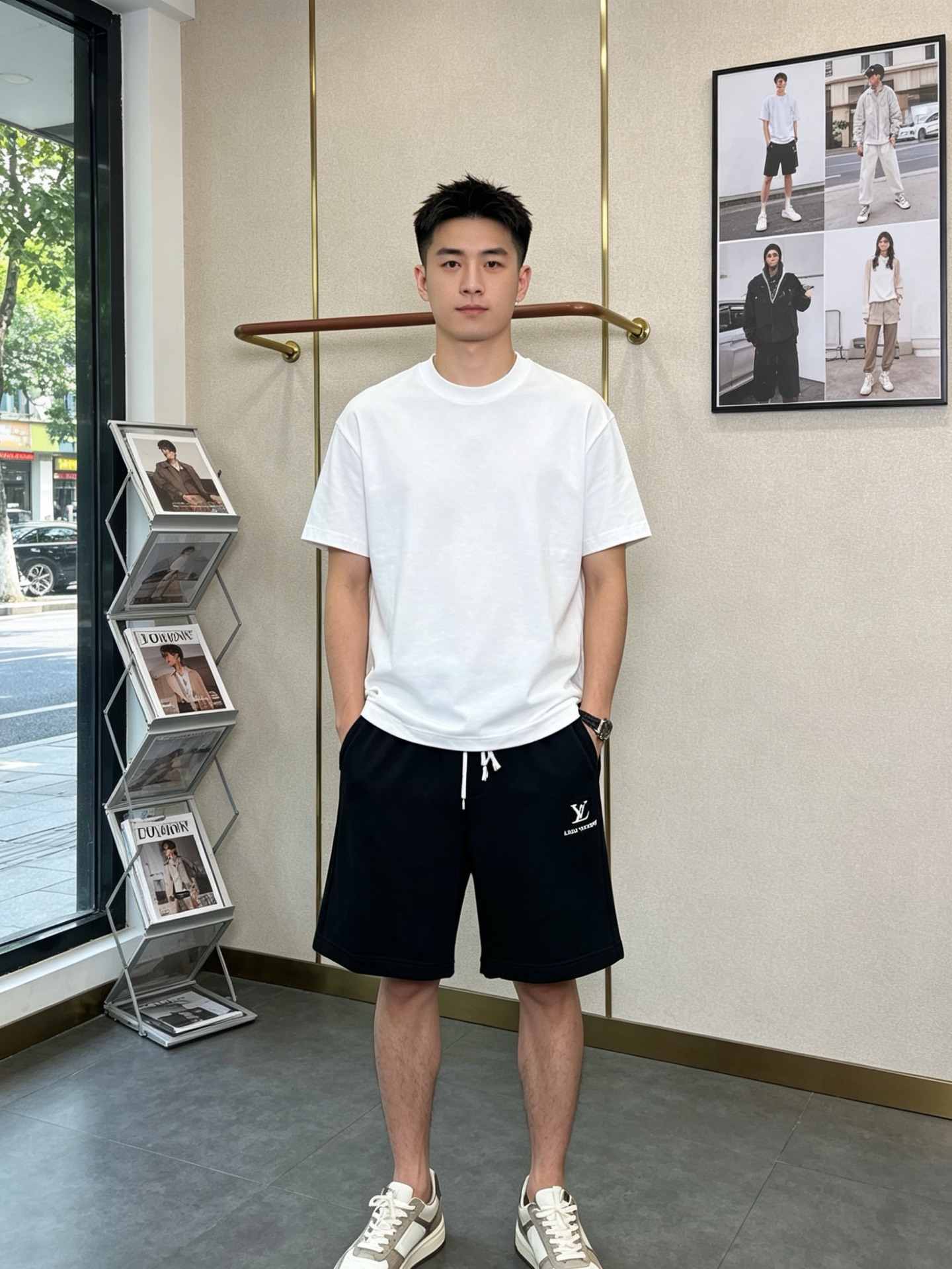 NO:845478,.Louis Vuitton’s new high-end version of casual shorts is a must-have product!  Custom-made fabrics at the counter are highly breathable and comfortable, with impeccable details and brand element design concepts, reflecting high quality. It feels delicate and soft!  It presents a casual cut and the upper body shape is awesome!  Size: S-2XL new style, louis vuitton, louis vuitton, shorts,19860909.Louis Vuitton路易威登砸锅卖铁都要上的新款新款 休闲短裤高端版本！专柜定制面料 透气舒适度高,细节无可挑剔,品牌元素设计理念,体现高品质.手感细腻柔软！呈现休闲裁剪,上身版型超赞！码数:S-2XL砸锅卖铁上新款,,louis vuitton,louis vuitton,shorts,,Men's clothing