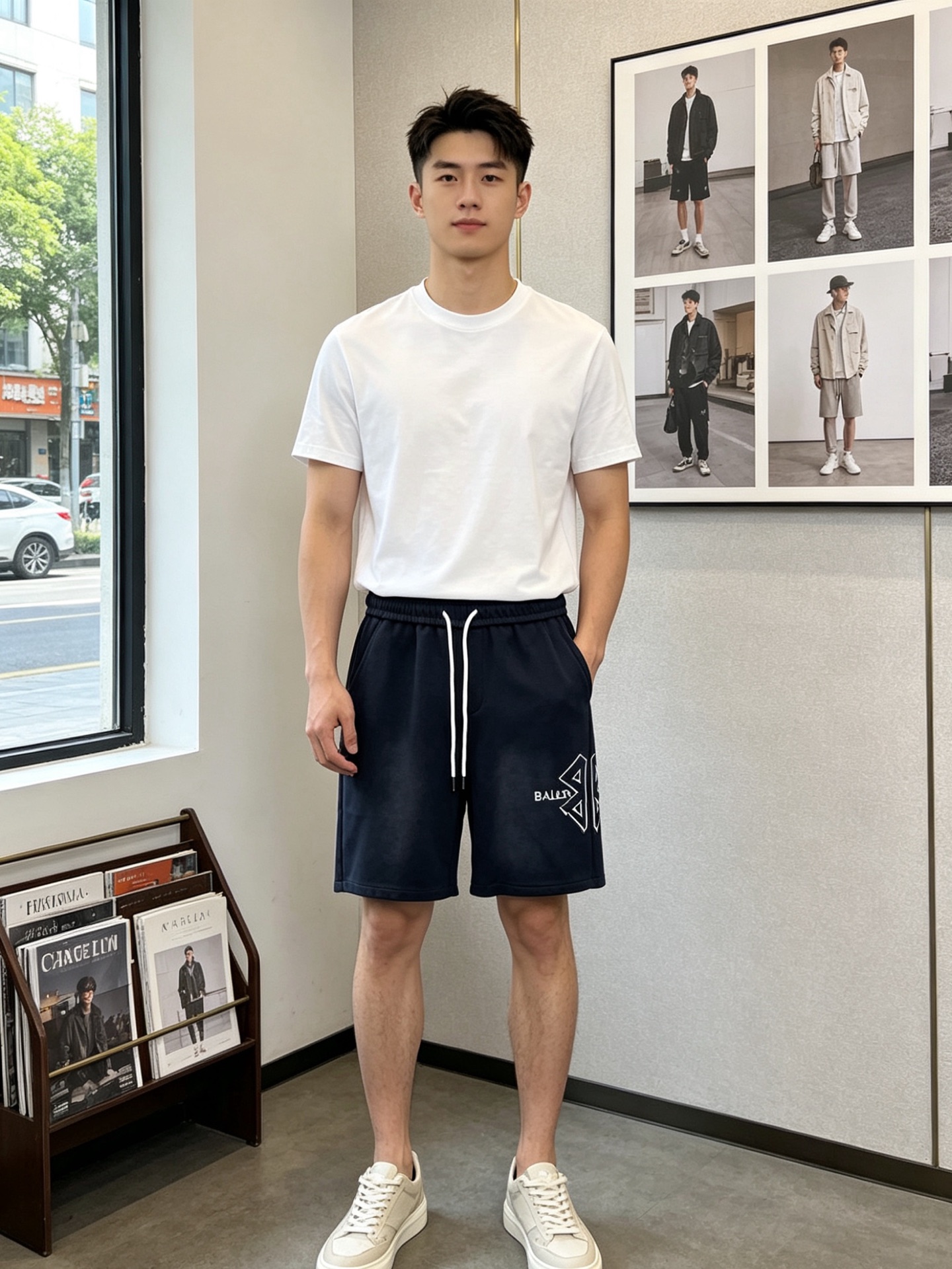 NO:840123,.Balenciaga exclusively offers high-end versions of new casual shorts!  Custom-made fabrics at the counter are highly breathable and comfortable, with impeccable details and brand element design concepts, reflecting high quality. It feels delicate and soft!  It presents a casual cut and the upper body shape is awesome!  Size M-3XL,,balenciaga,balenciaga,shorts,19860909.Balenciaga巴黎世家独家专供新款休闲短裤高端版本！专柜定制面料 透气舒适度高,细节无可挑剔,品牌元素设计理念,体现高品质.手感细腻柔软！呈现休闲裁剪,上身版型超赞！码数M-3XL,,balenciaga,balenciaga,shorts,,Men's clothing