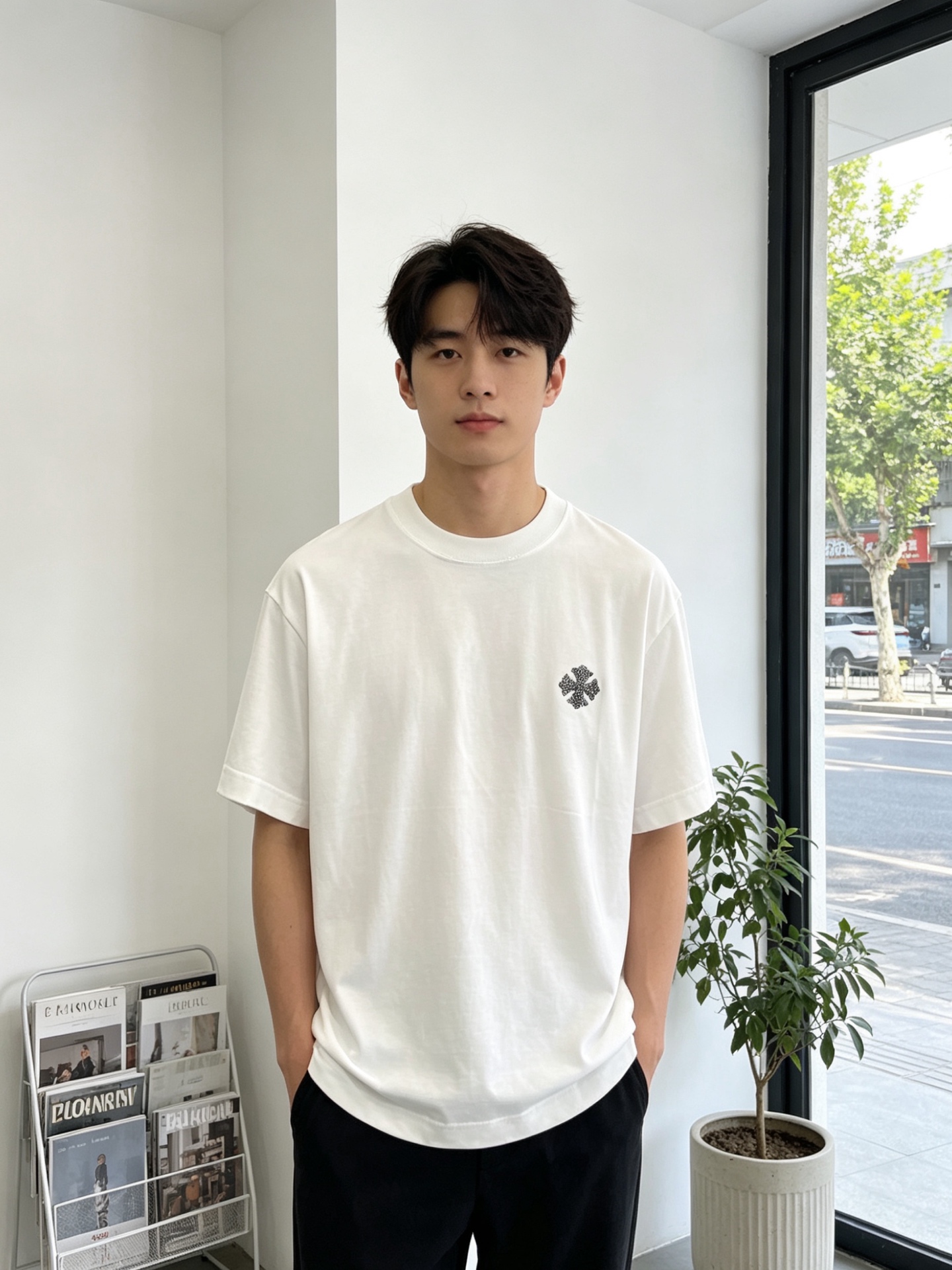 NO:840208,.Chrome hearts are exclusively for new men's casual short-sleeves. High-end customization. High version. Fashionable and versatile imported fabrics. Super soft and delicate feel. Skin-friendly and comfortable to wear. High-end boutique. The upper body is exquisitely made by the factory. A must-have item for men. Complete with three standards. Code number 46-54,,chrome hearts, chrome hearts, T-shirt,19860909.Chrome hearts克罗心独家专供新款原单男士休闲短袖 高端定制 高版本 时尚百搭爆款进口面料 手感超柔软细腻 穿着亲肤舒适 高端精品 代工厂精细做上身非常赞 男士必备单品 三标齐全 码数46-54,,chrome hearts,chrome hearts,T-shirt,,Men's clothing