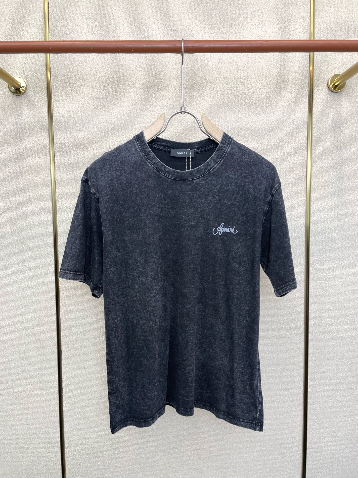 。AMIRI💥砸锅卖铁都要上的新款新款原单男士休闲短袖 高端定制 高版本 时尚百搭爆款⚠️⚠️✨✨进口面
