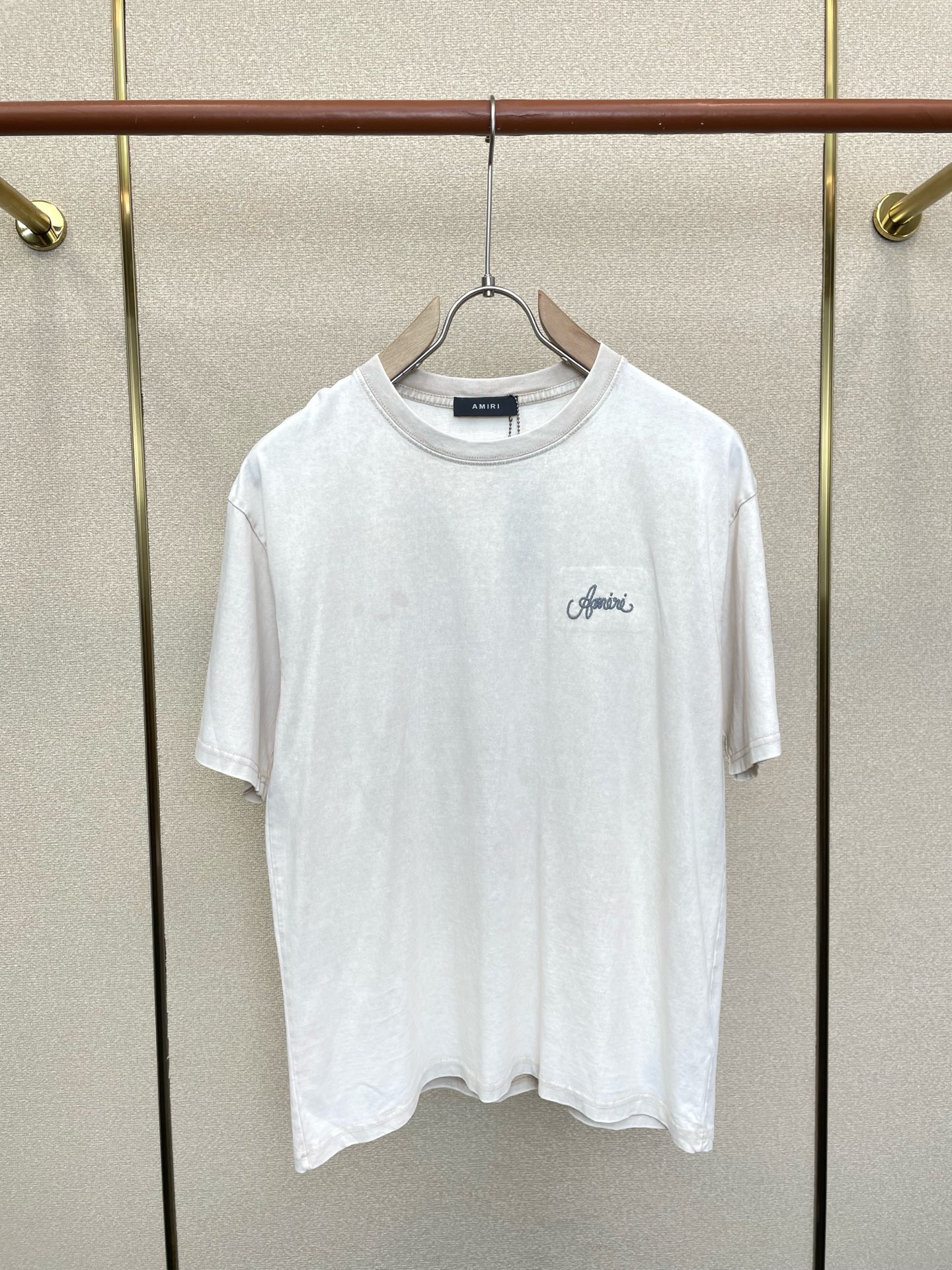 。AMIRI💥砸锅卖铁都要上的新款新款原单男士休闲短袖 高端定制 高版本 时尚百搭爆款⚠️⚠️✨✨进口面