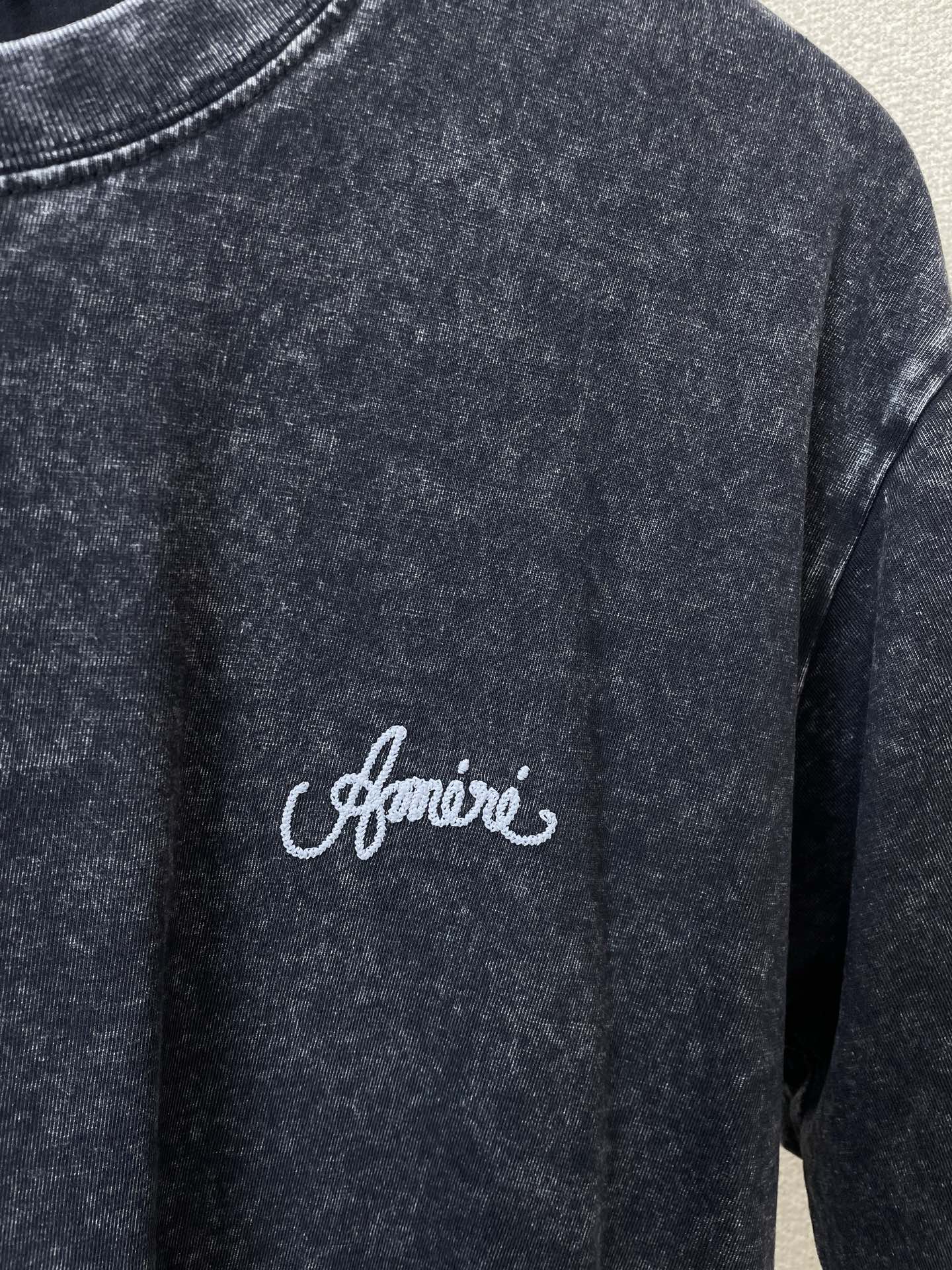 。AMIRI💥砸锅卖铁都要上的新款新款原单男士休闲短袖 高端定制 高版本 时尚百搭爆款⚠️⚠️✨✨进口面