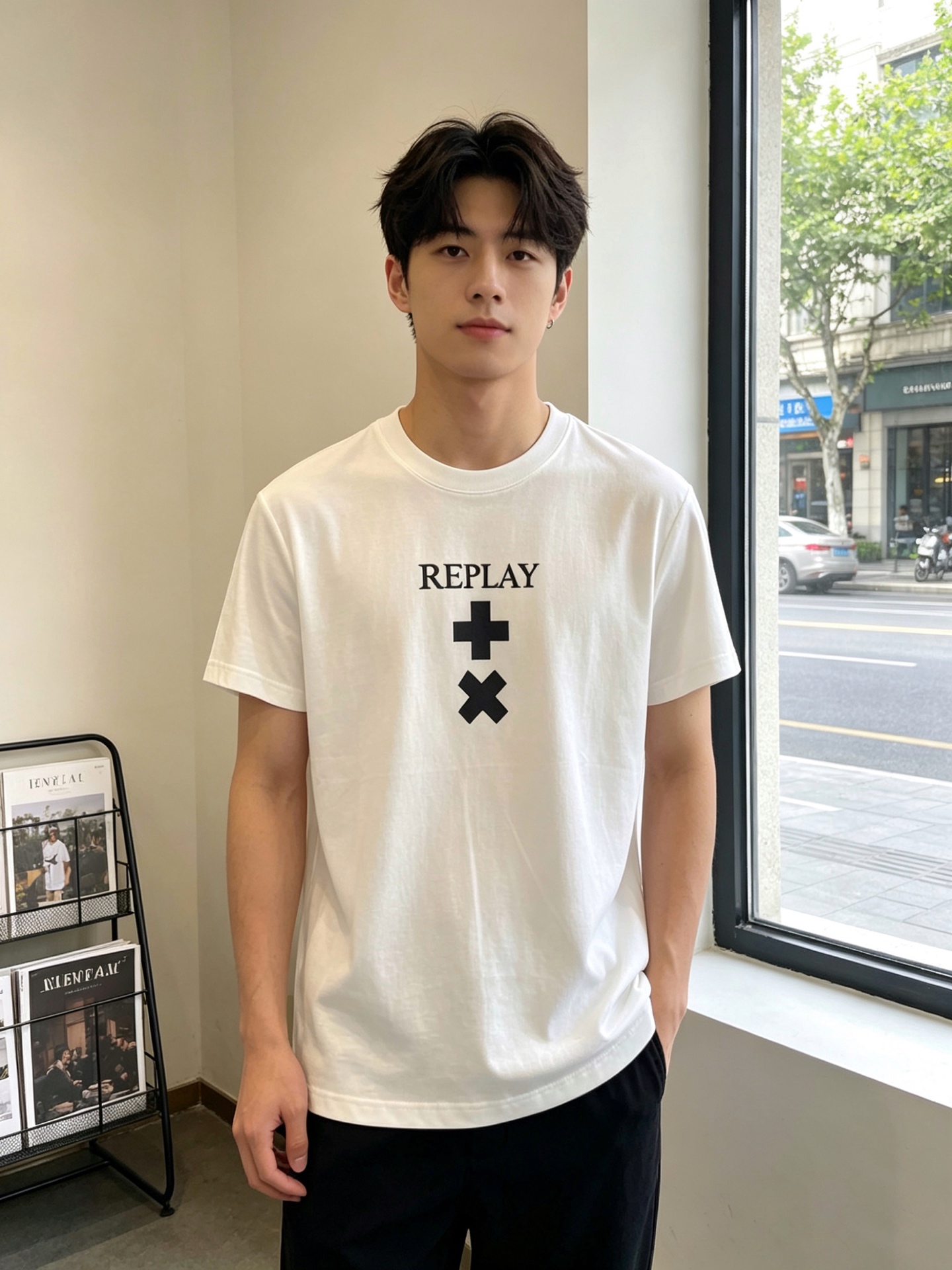 NO:847547,.PLAY Kawakubo Rei's new and popular men's casual short-sleeved original model. High-end customization. High-end version. Fashionable and versatile imported fabrics. Super soft and delicate feel. Skin-friendly and comfortable to wear. High-end boutique. The upper body is exquisitely made by the OEM. Men's must-have item. Complete three standards. Size M-3XL. New trend. T-shirt.19860909.PLAY川久保玲砸锅卖铁都要上的新款新款原单男士休闲短袖 高端定制 高端版本 时尚百搭爆款进口面料 手感超柔软细腻 穿着亲肤舒适 高端精品 代工厂精细做上身非常赞 男士必备单品 三标齐全 码数M-3XL砸锅卖铁上新款,,T-shirt,,Men's clothing