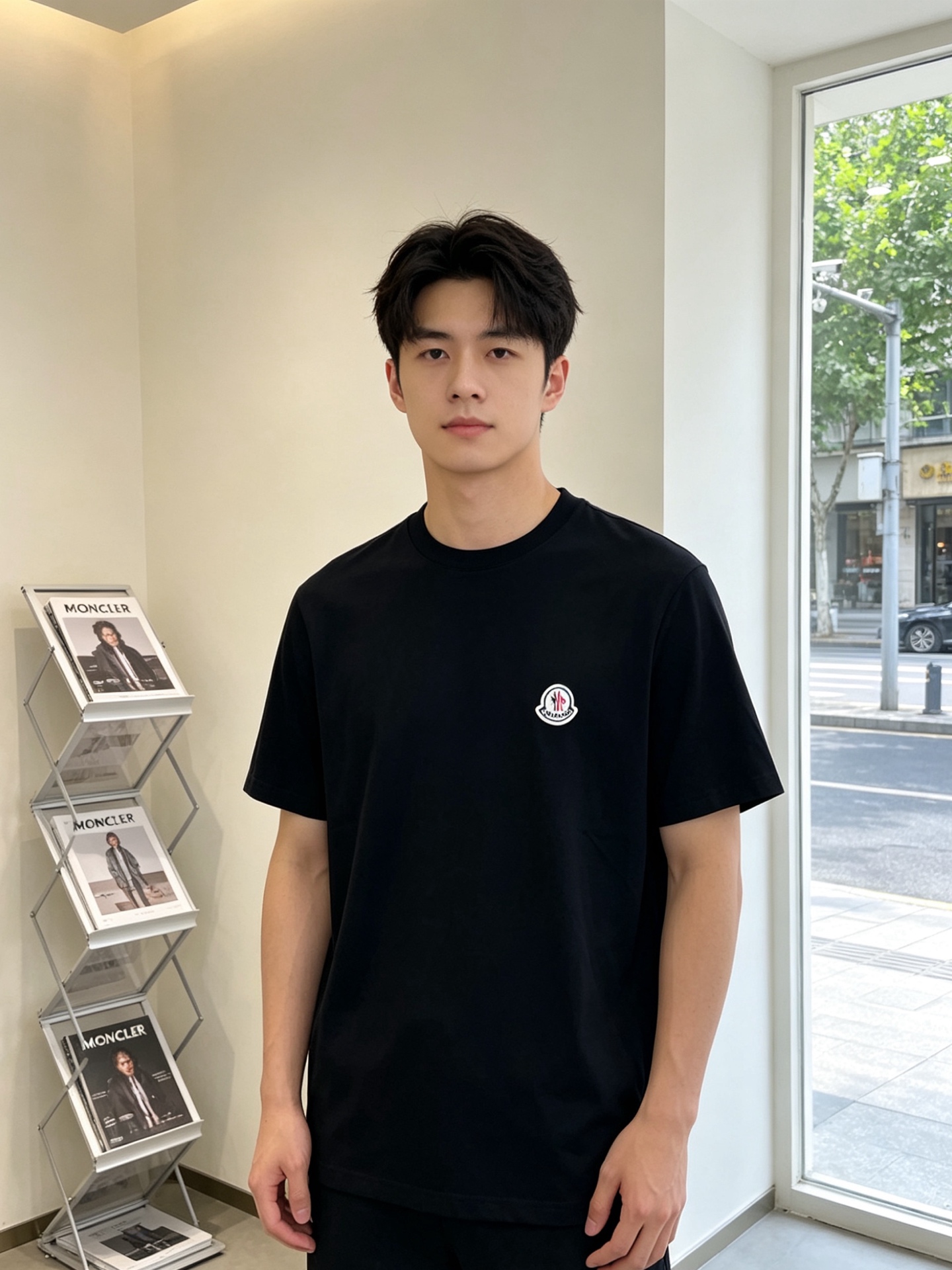 NO:847523,.Moncler's new and original men's casual short-sleeves are the most popular ones. High-end customization. High-end version. Fashionable and versatile imported fabrics. Super soft and delicate feel. Skin-friendly and comfortable to wear. High-end boutique. The upper body made by the factory is very good. Men's must-have items. Complete three standards. Size 48-56. New models on the market, Moncler, T-shirt,19860909.Moncler蒙口砸锅卖铁都要上的新款新款原单男士休闲短袖 高端定制 高端版本 时尚百搭爆款进口面料 手感超柔软细腻 穿着亲肤舒适 高端精品 代工厂精细做上身非常赞 男士必备单品 三标齐全 码数48-56砸锅卖铁上新款,,Moncler,T-shirt,,Men's clothing