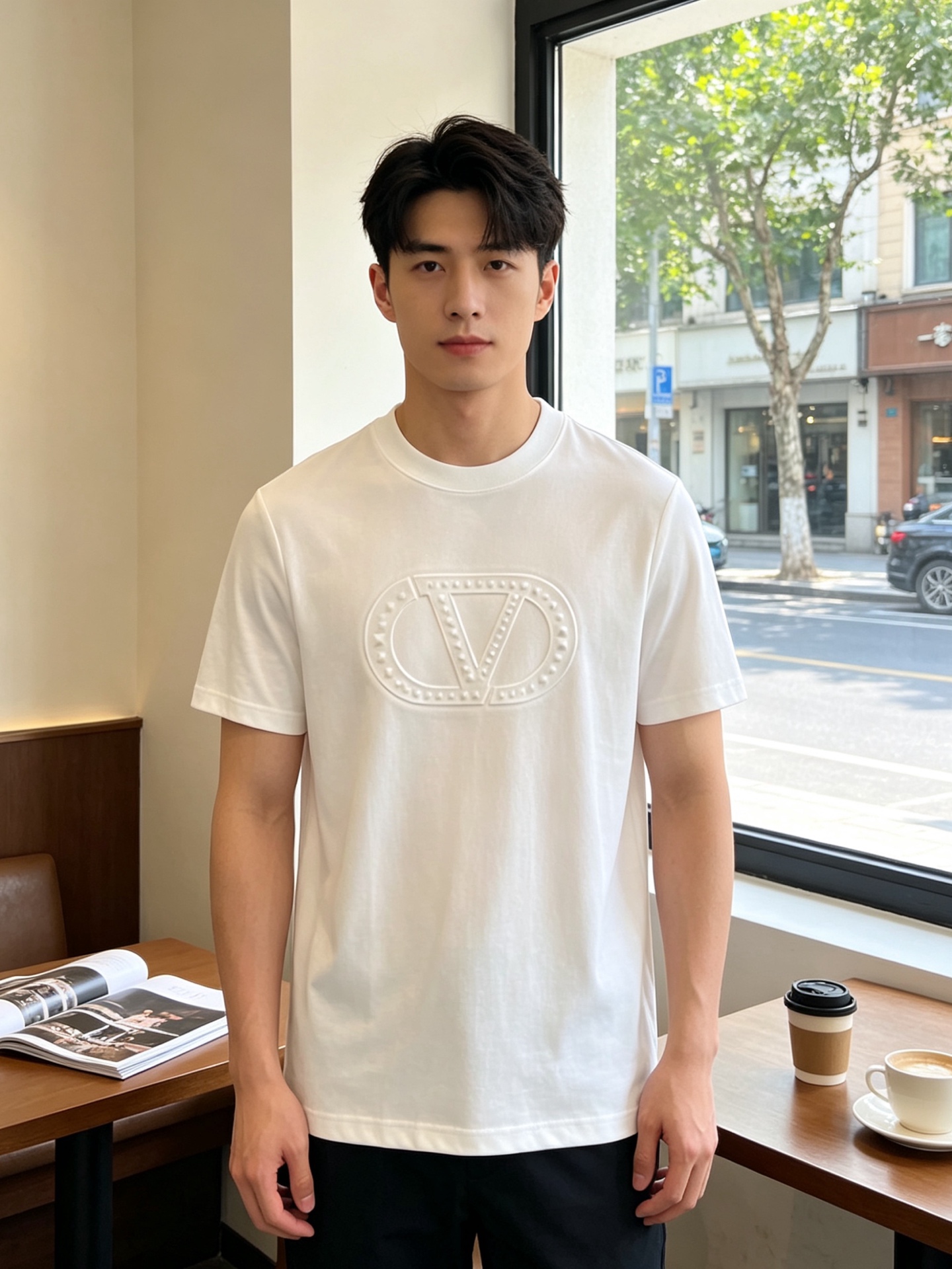 NO:840171,.VALENTINO Exclusively supplies new original men's casual short-sleeves, high-end customization, high-end version, fashionable and versatile imported fabrics, super soft and delicate to the touch, skin-friendly and comfortable to wear, high-end boutique, the upper body is exquisitely made by the factory, a must-have item for men, complete with three standards, size M-3XL,, valentino, valentino, T-shirt,19860909.VALENTINO华伦天奴独家专供新款原单男士休闲短袖 高端定制 高端版本 时尚百搭爆款进口面料 手感超柔软细腻 穿着亲肤舒适 高端精品 代工厂精细做上身非常赞 男士必备单品 三标齐全 码数M-3XL,,valentino,valentino,T-shirt,,Men's clothing