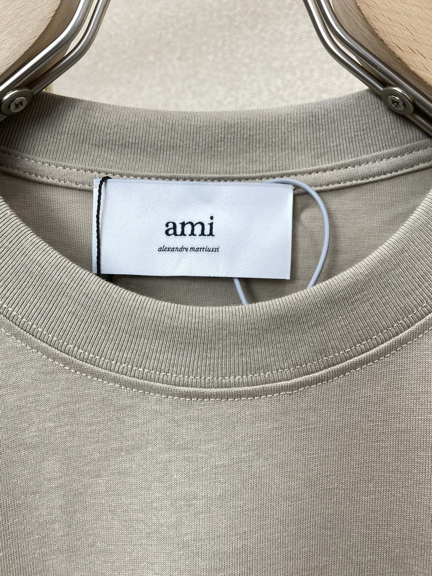。AMI艾米💥砸锅卖铁都要上的新款新款原单男士休闲短袖 高端定制 高端版本 时尚百搭爆款⚠️⚠️✨✨进口