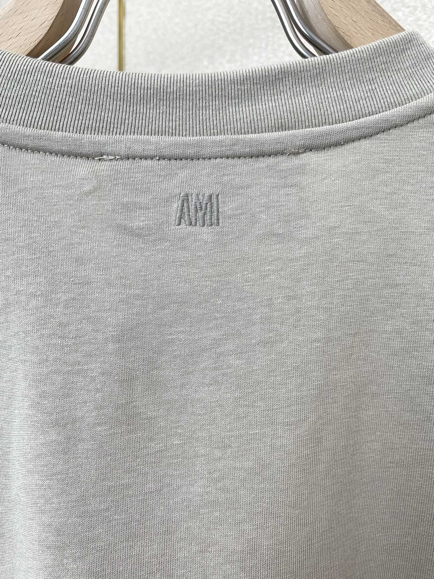 。AMI艾米💥砸锅卖铁都要上的新款新款原单男士休闲短袖 高端定制 高端版本 时尚百搭爆款⚠️⚠️✨✨进口