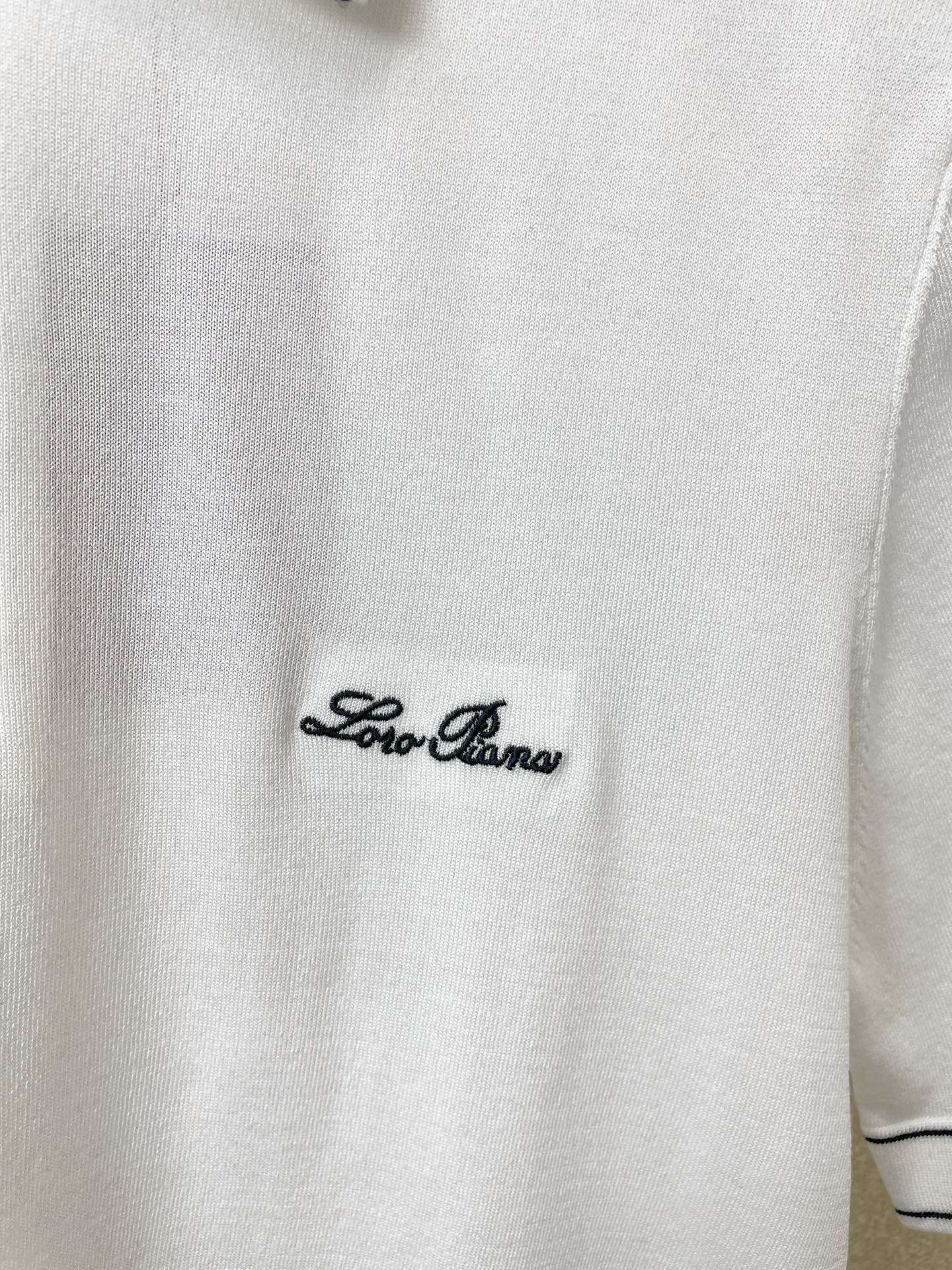 。Loro Piana-Loro Piana诺悠翩雅💥砸锅卖铁都要上的新款新款原单男士休闲短袖 高端定制