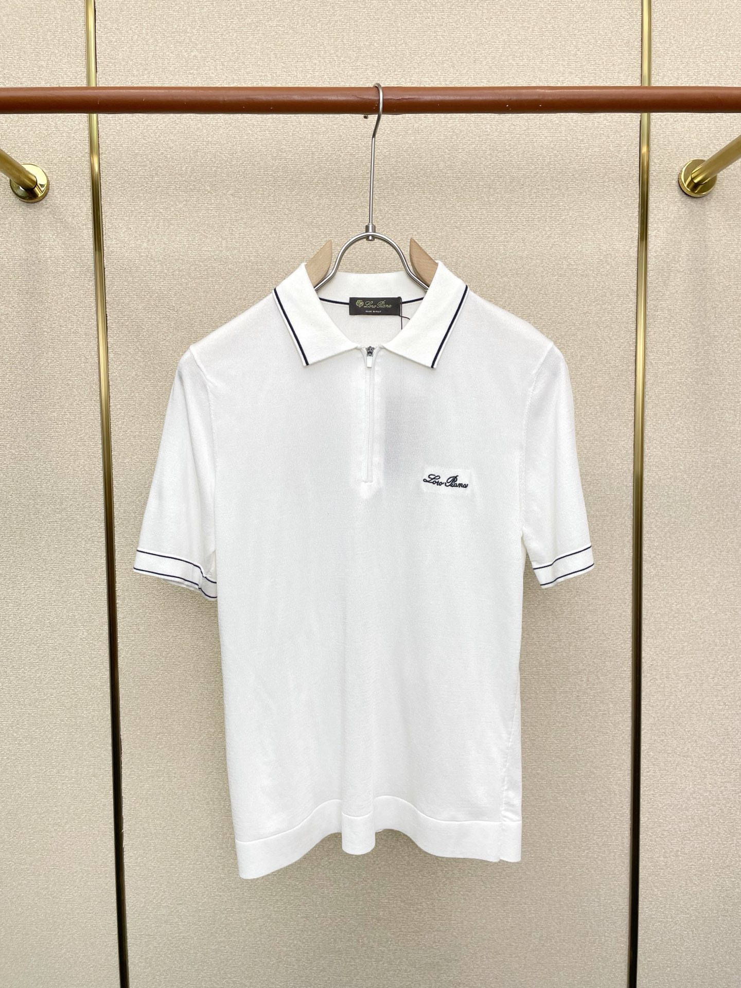 。Loro Piana-Loro Piana诺悠翩雅💥砸锅卖铁都要上的新款新款原单男士休闲短袖 高端定制