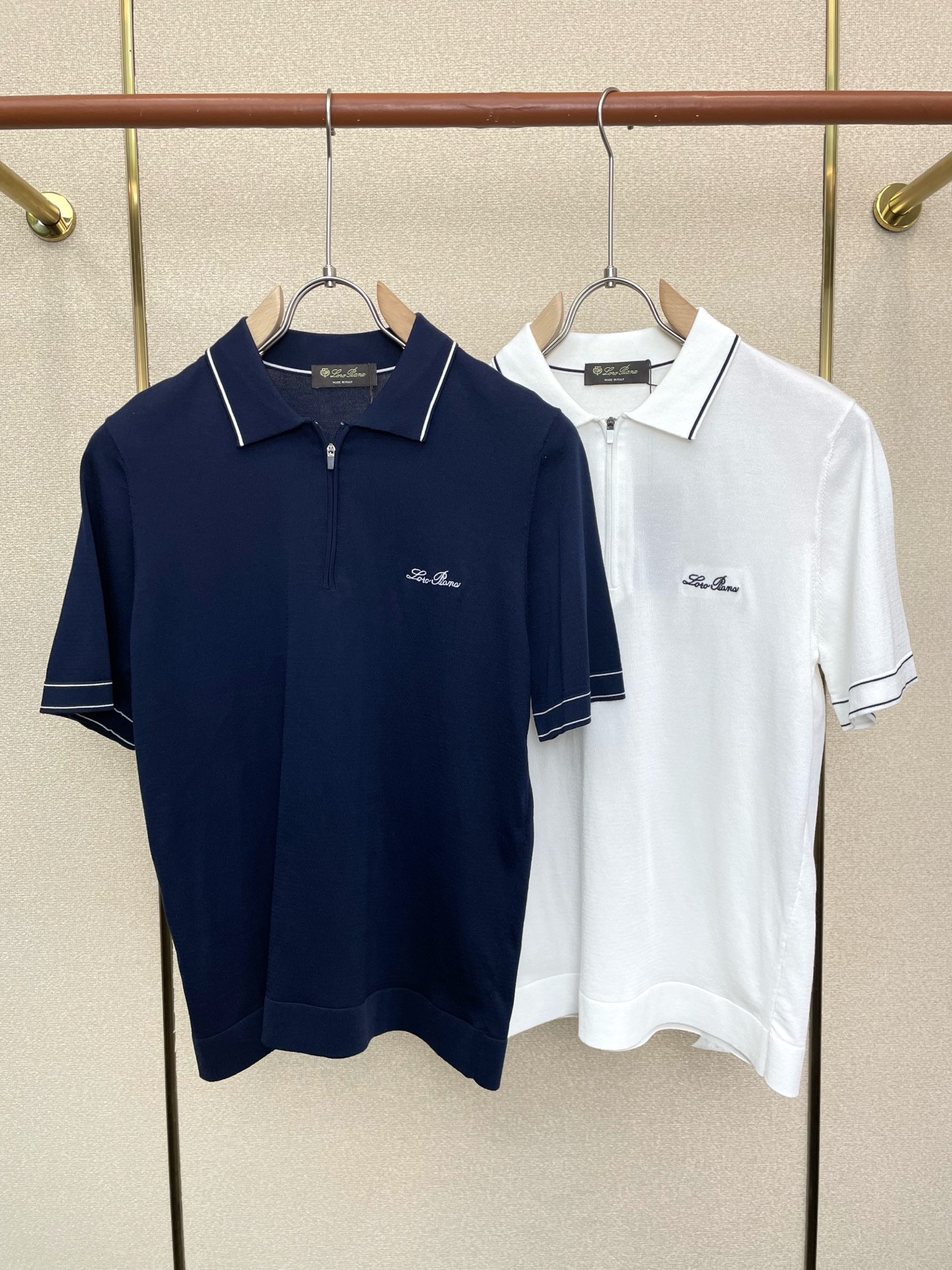 。Loro Piana-Loro Piana诺悠翩雅💥砸锅卖铁都要上的新款新款原单男士休闲短袖 高端定制