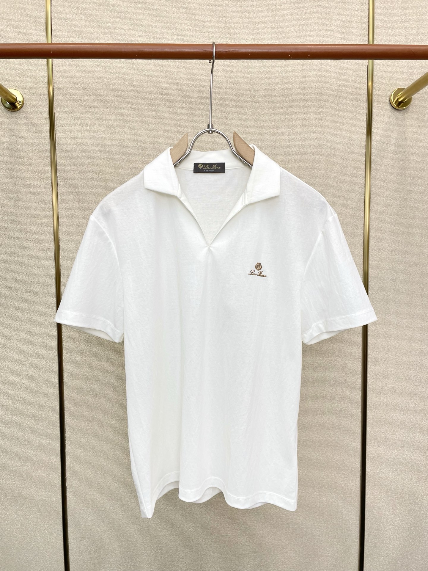 。Loro Piana-Loro Piana诺悠翩雅💥砸锅卖铁都要上的新款新款原单男士休闲短袖 高端定制