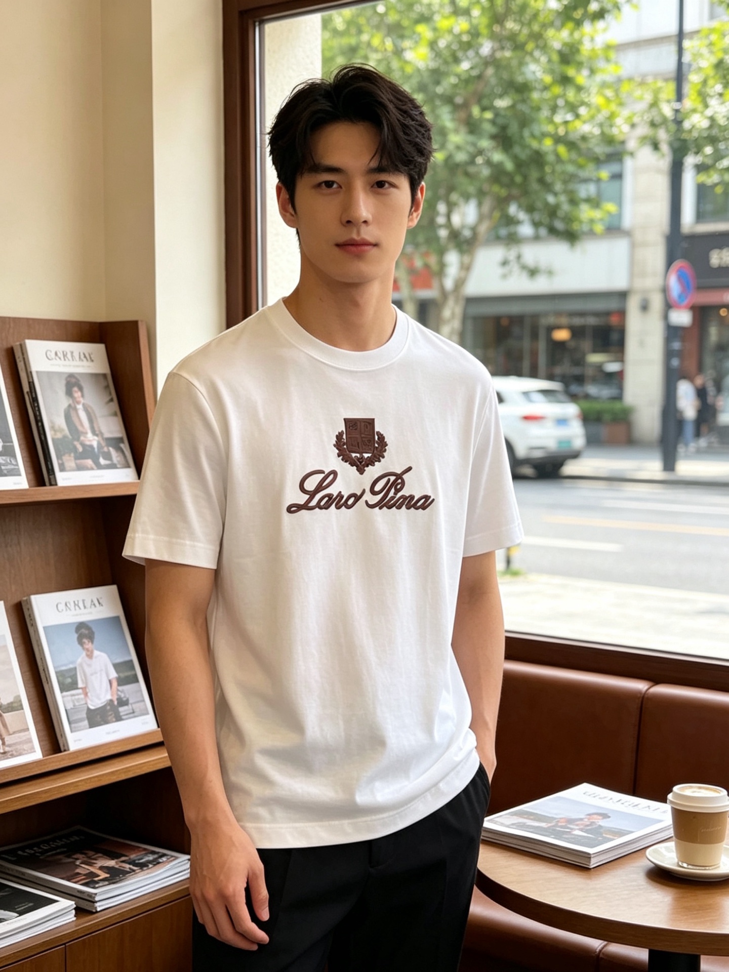 NO:847549,.LP-Loro Piana is a must-have new model. Original men's casual short sleeves. High-end customization. High version. Fashionable and versatile imported fabrics. Super soft and delicate feel. Skin-friendly and comfortable to wear. High-end boutique. The upper body is finely made by the factory. Men's must-have items. Complete three standards. Size M-4XL. New model. loro piana, loro piana, T-shirt,19860909.LP-Loro Piana诺悠翩雅砸锅卖铁都要上的新款新款原单男士休闲短袖 高端定制 高版本 时尚百搭爆款进口面料 手感超柔软细腻 穿着亲肤舒适 高端精品 代工厂精细做上身非常赞 男士必备单品 三标齐全 码数M-4XL砸锅卖铁上新款,,loro piana,loro piana,T-shirt,,Men's clothing