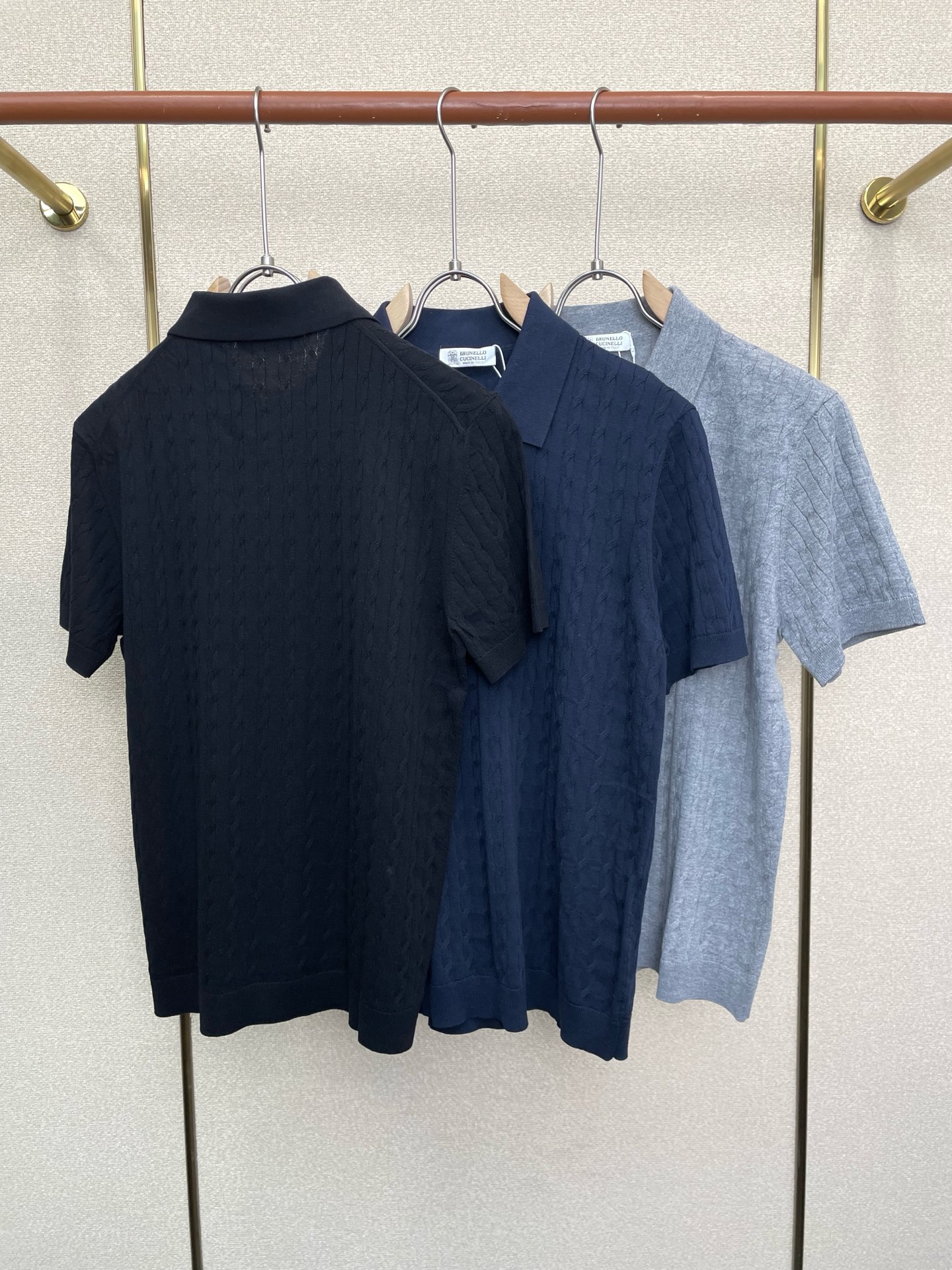 。BC-Brunello Cucinali布鲁内洛·库奇内利💥砸锅卖铁都要上的新款新款原单男士休闲短袖 