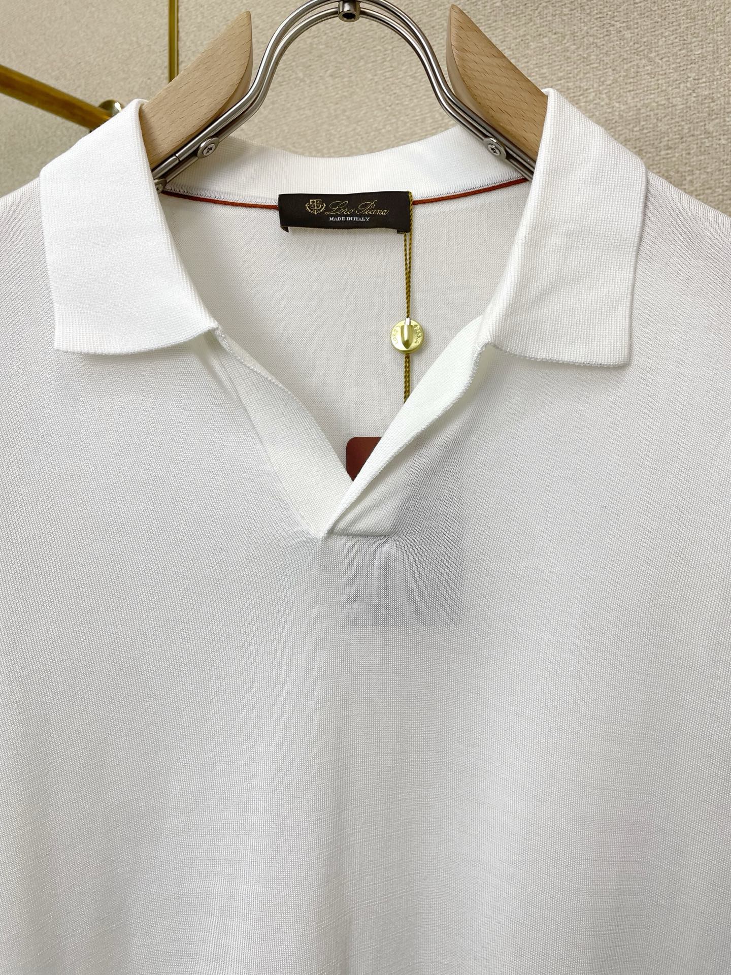 。Loro Piana-Loro Piana诺悠翩雅💥砸锅卖铁都要上的新款新款原单男士休闲短袖 高端定制