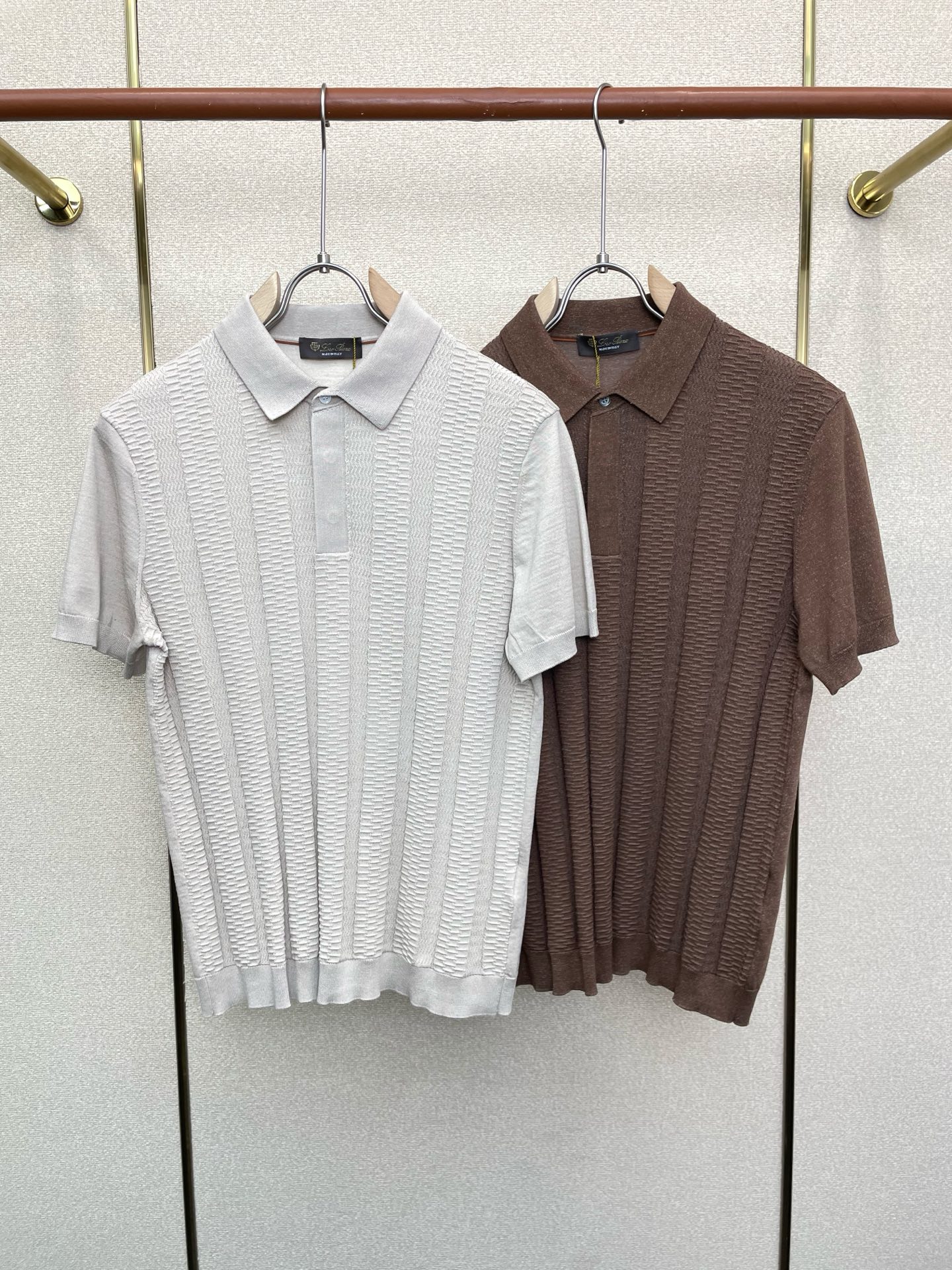 。Loro Piana-Loro Piana诺悠翩雅💥砸锅卖铁都要上的新款新款原单男士休闲短袖 高端定制