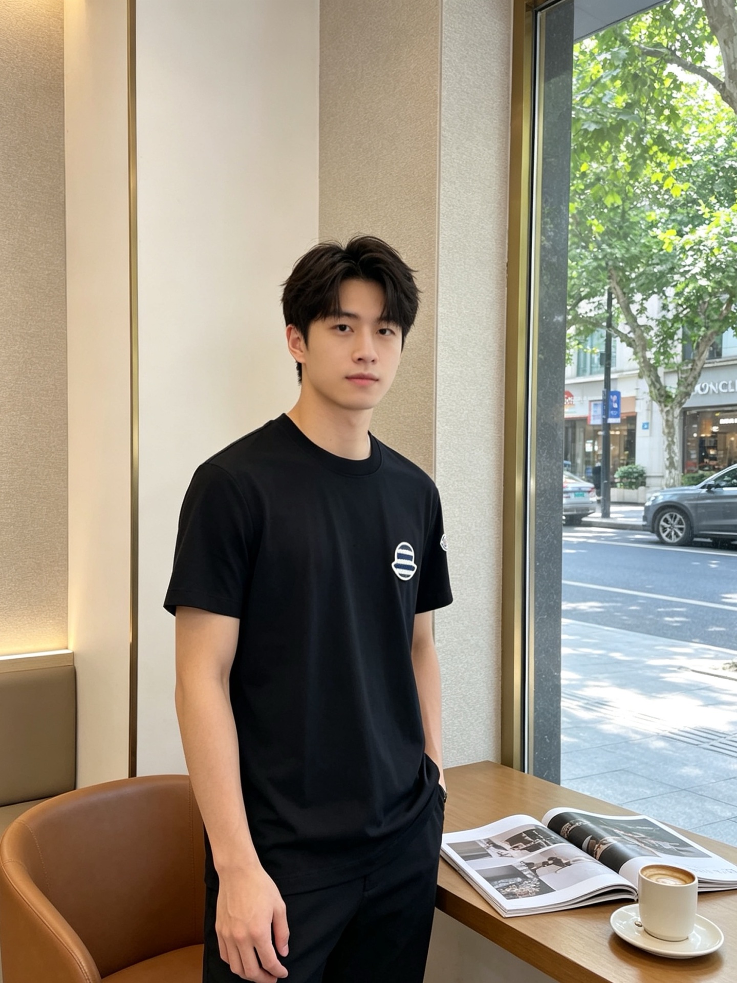 NO:847556,.Moncler's new and original men's casual short-sleeve, high-end customization, high-end version, fashionable and versatile imported fabrics, super soft and delicate to the touch, skin-friendly and comfortable to wear, high-end boutique, the upper body made by the factory is very good, a must-have item for men, complete with three standards, size S-3XL, new style, Moncler, T-shirt,19860909.Moncler蒙口砸锅卖铁都要上的新款新款原单男士休闲短袖 高端定制 高端版本 时尚百搭爆款进口面料 手感超柔软细腻 穿着亲肤舒适 高端精品 代工厂精细做上身非常赞 男士必备单品 三标齐全 码数S-3XL砸锅卖铁上新款,,Moncler,T-shirt,,Men's clothing
